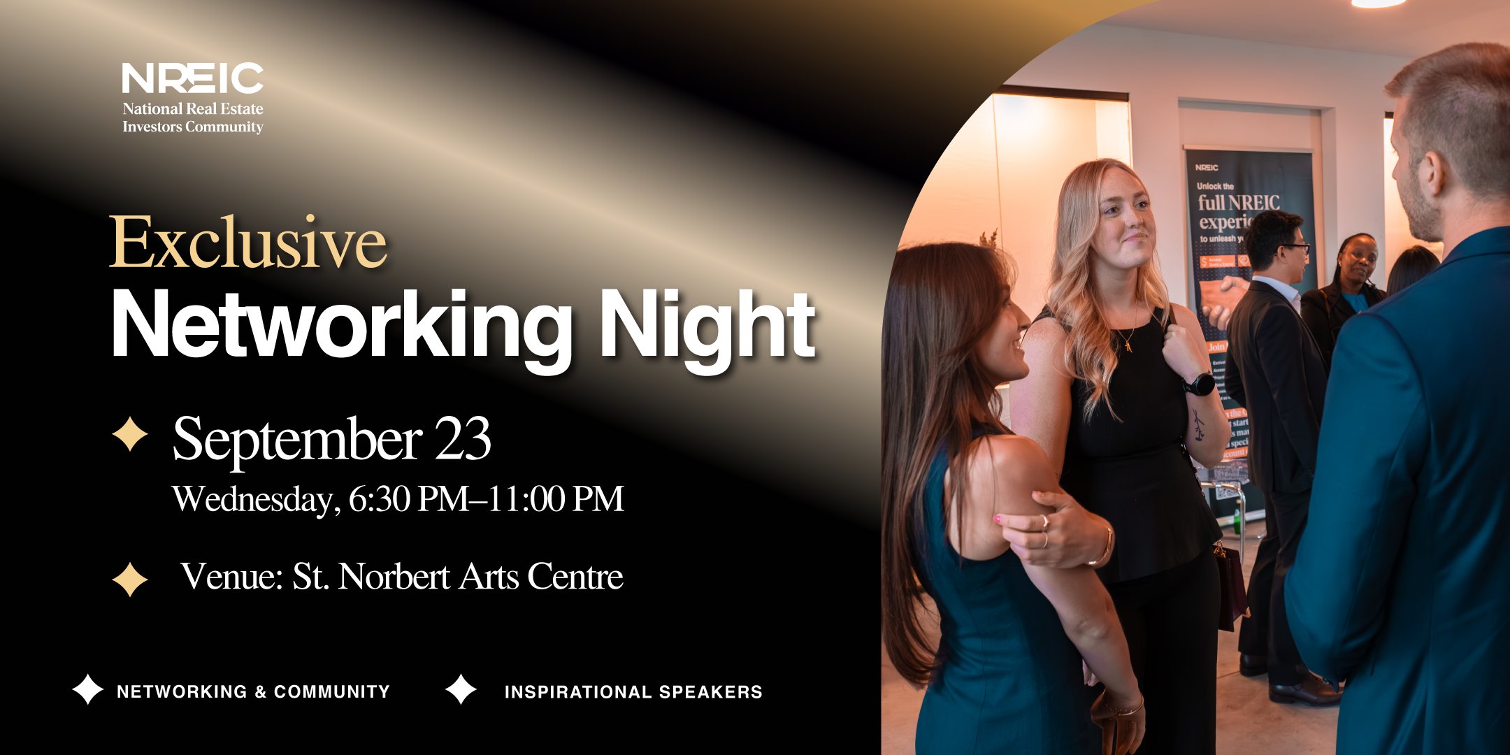 NREIC Exclusive Networking Night at St. Norbert Arts Centre