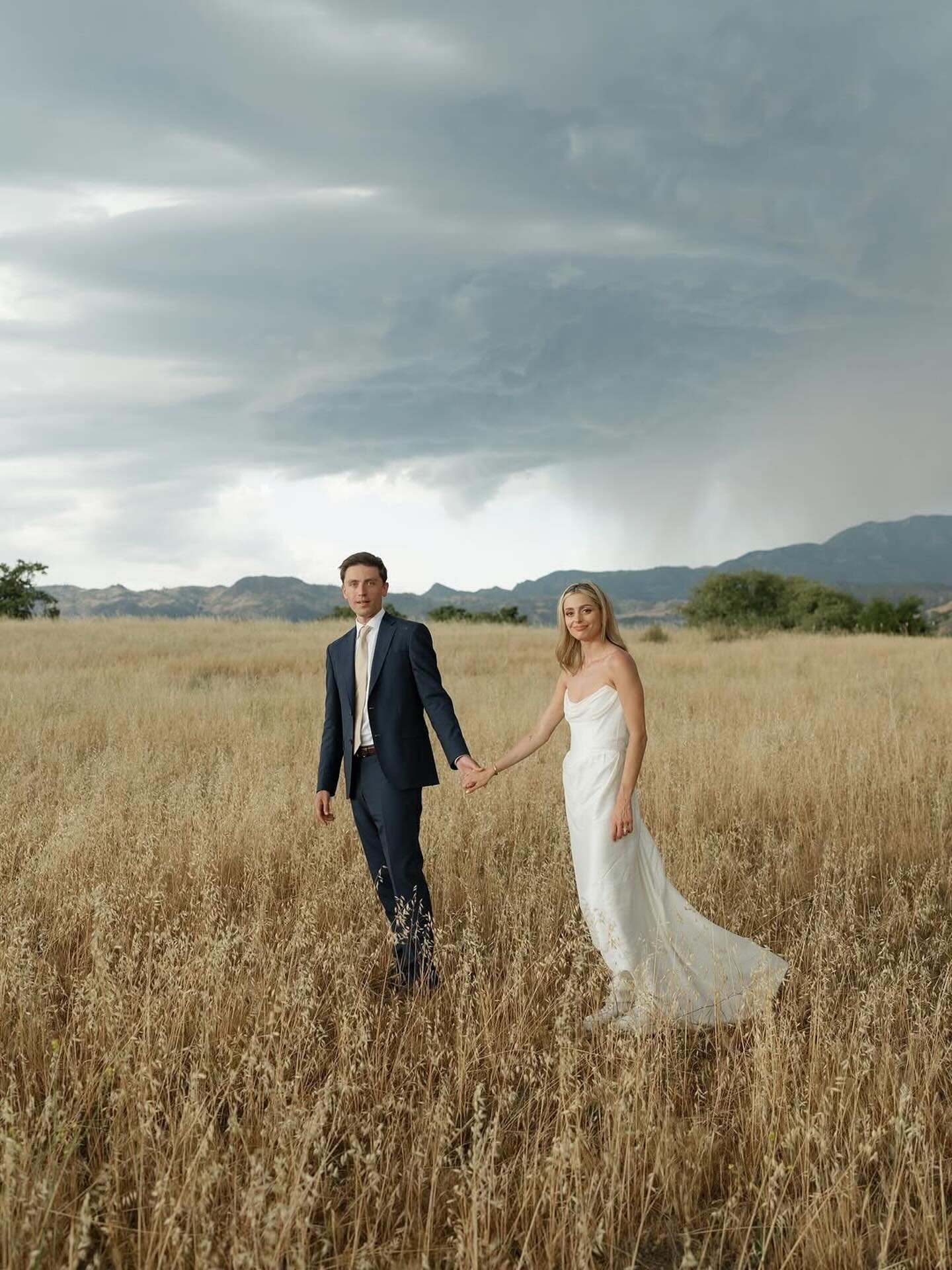 #Repost @michelbevents
・・・
Emily and Dylan exchanged I do&rsquo;s this weekend at the family ranch in Santa Ynez. A little heat and a thunderstorm during dinner only made this wedding more unforgettable. Pure magic from start to finish. 

@kristinaad