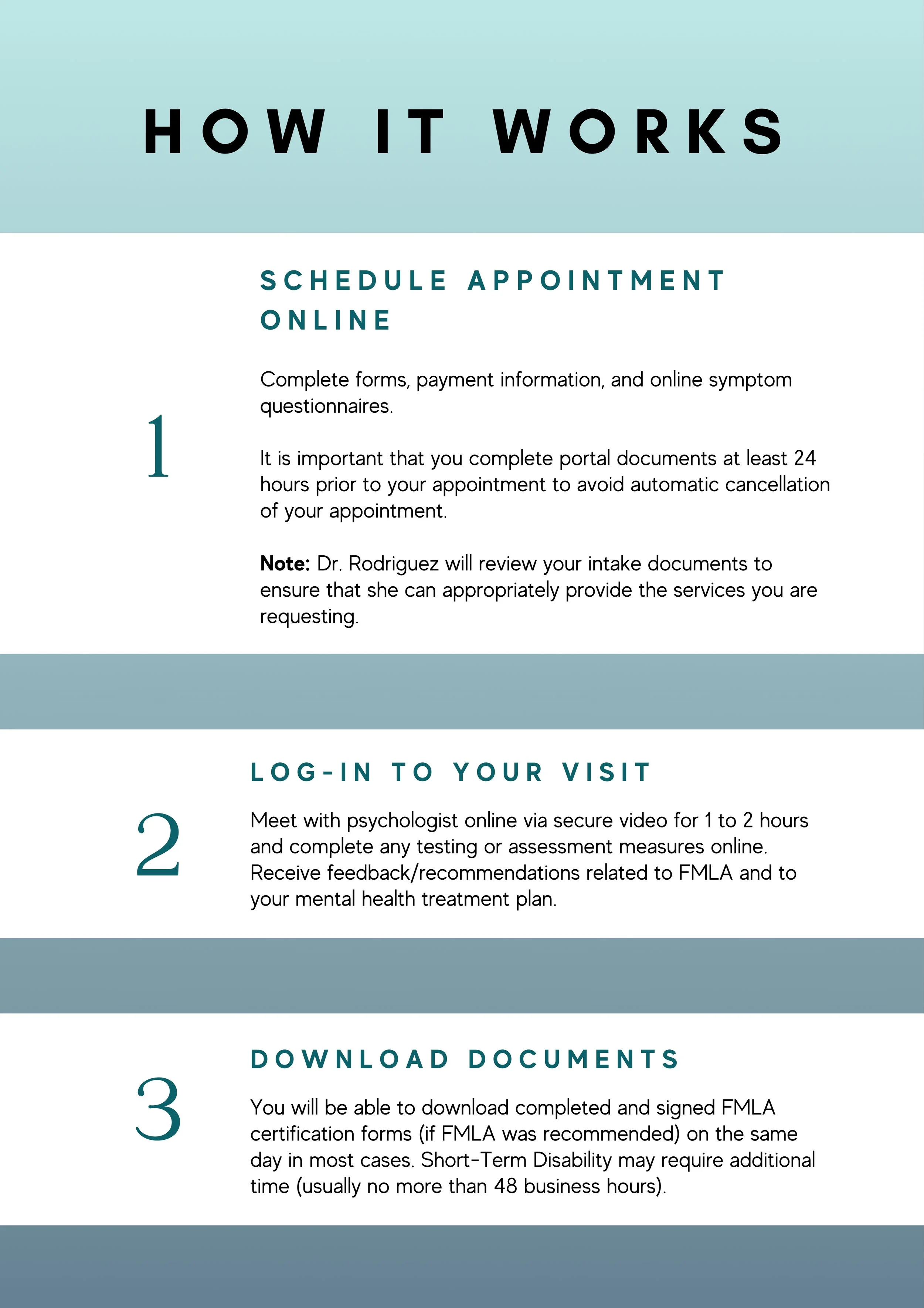 Urgent Mental Health FMLA & ShortTerm Disability Evaluations — Amica