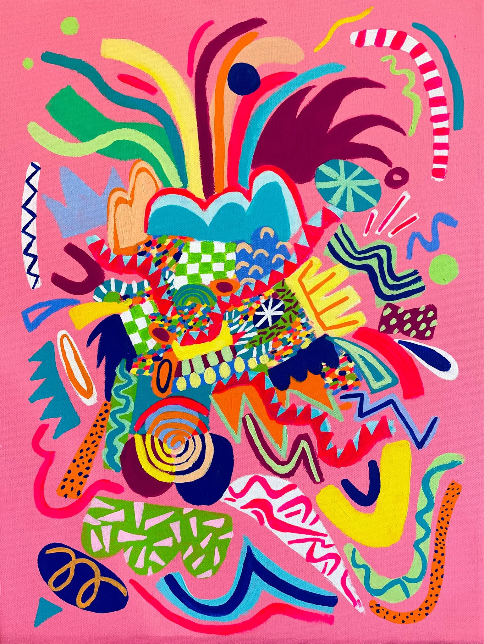 Come What May, 18x24 inches, acrylic on canvas