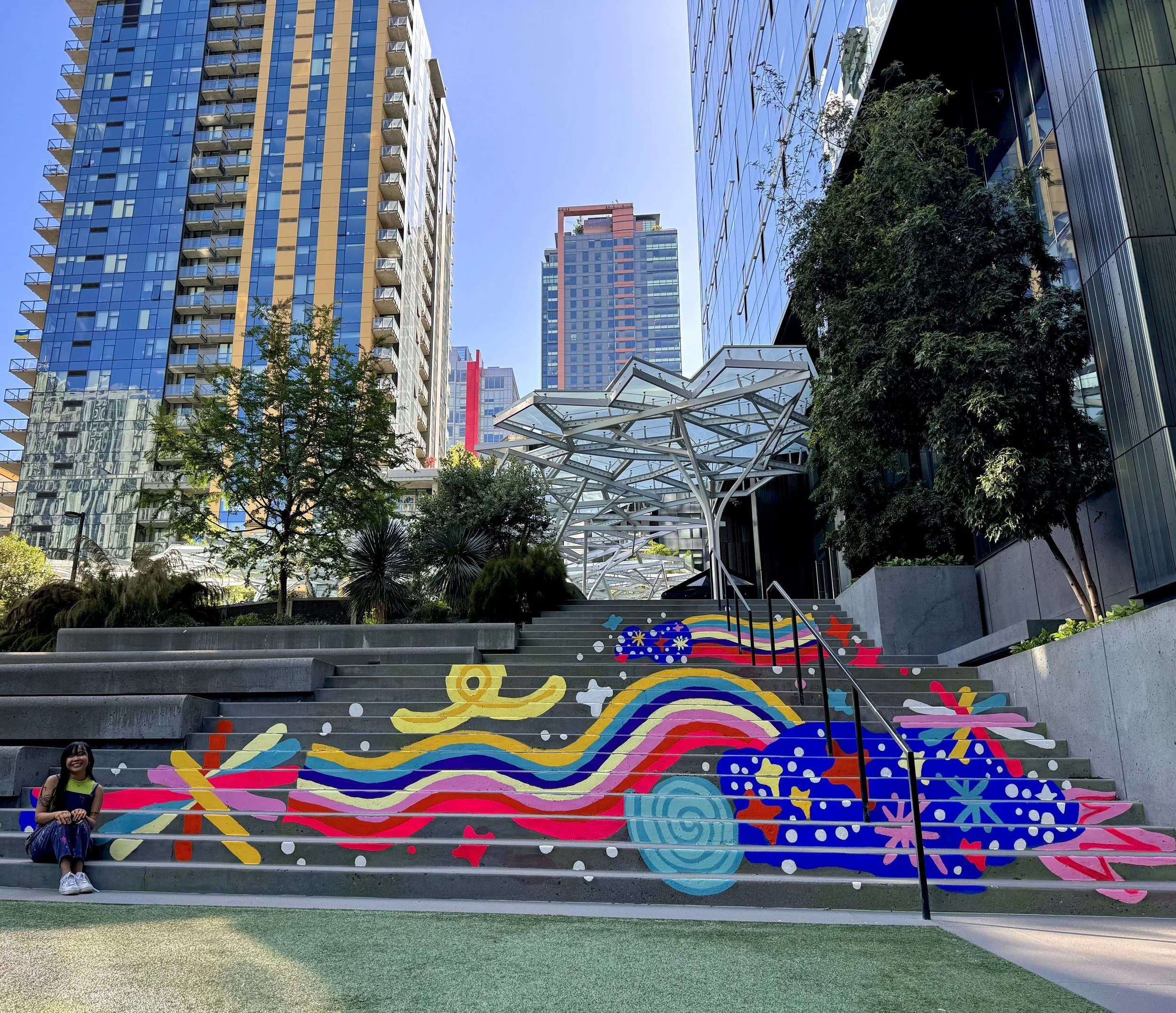 Mural for Amazon, in partnership with Urban ArtWorks, 2024