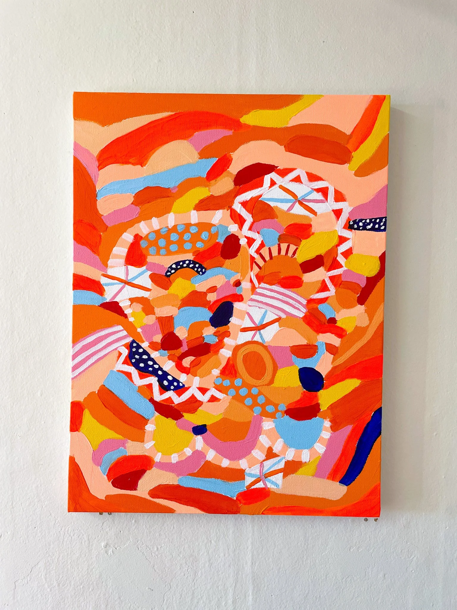 shawty, acrylic on canvas, 12x16 inches, 2022