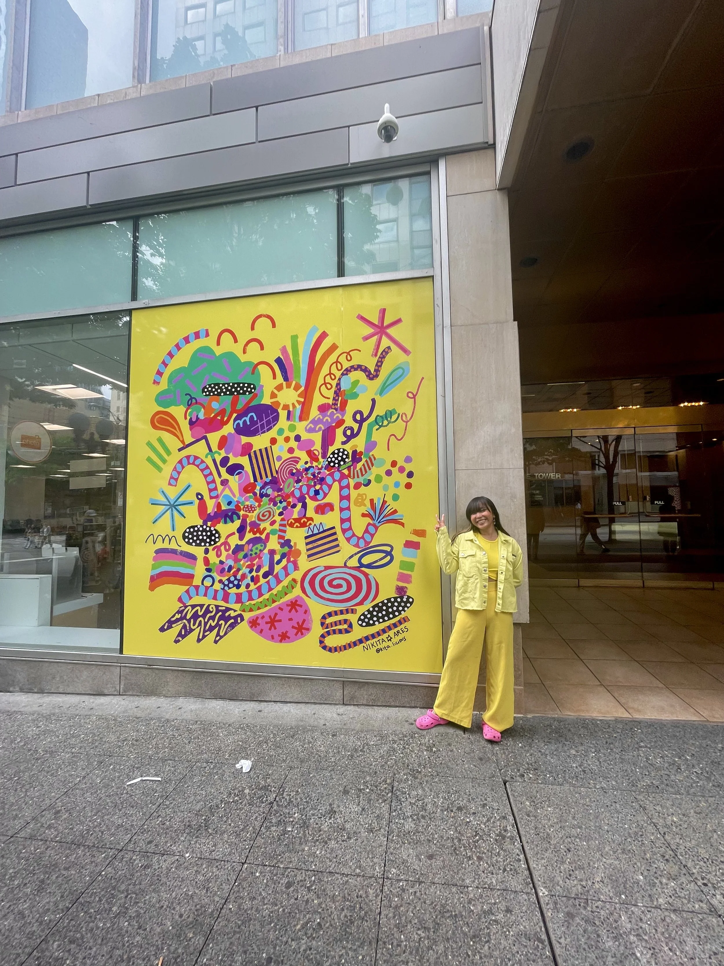 Mural for Downtown Seattle, 2022