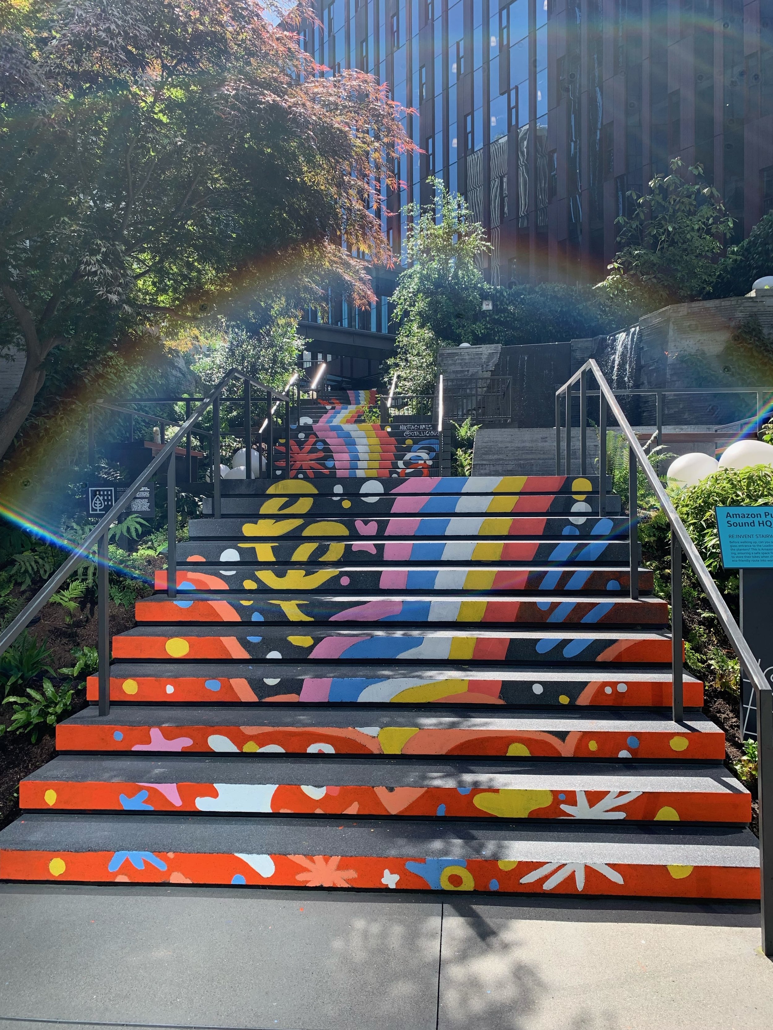 Mural for Amazon, in partnership with Urban ArtWorks, 2024