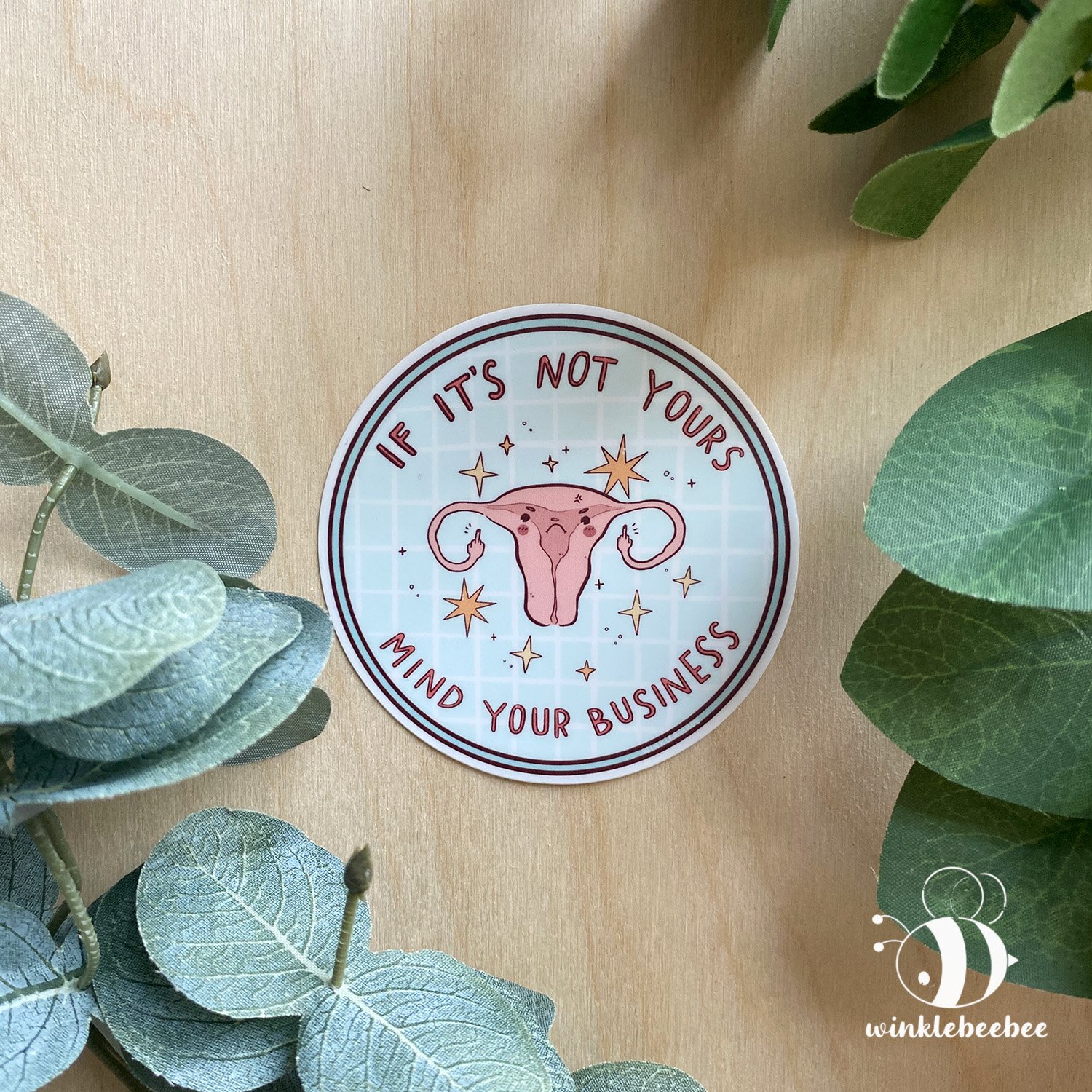 Mind Your Business Sticker // Fundraiser Item ✨