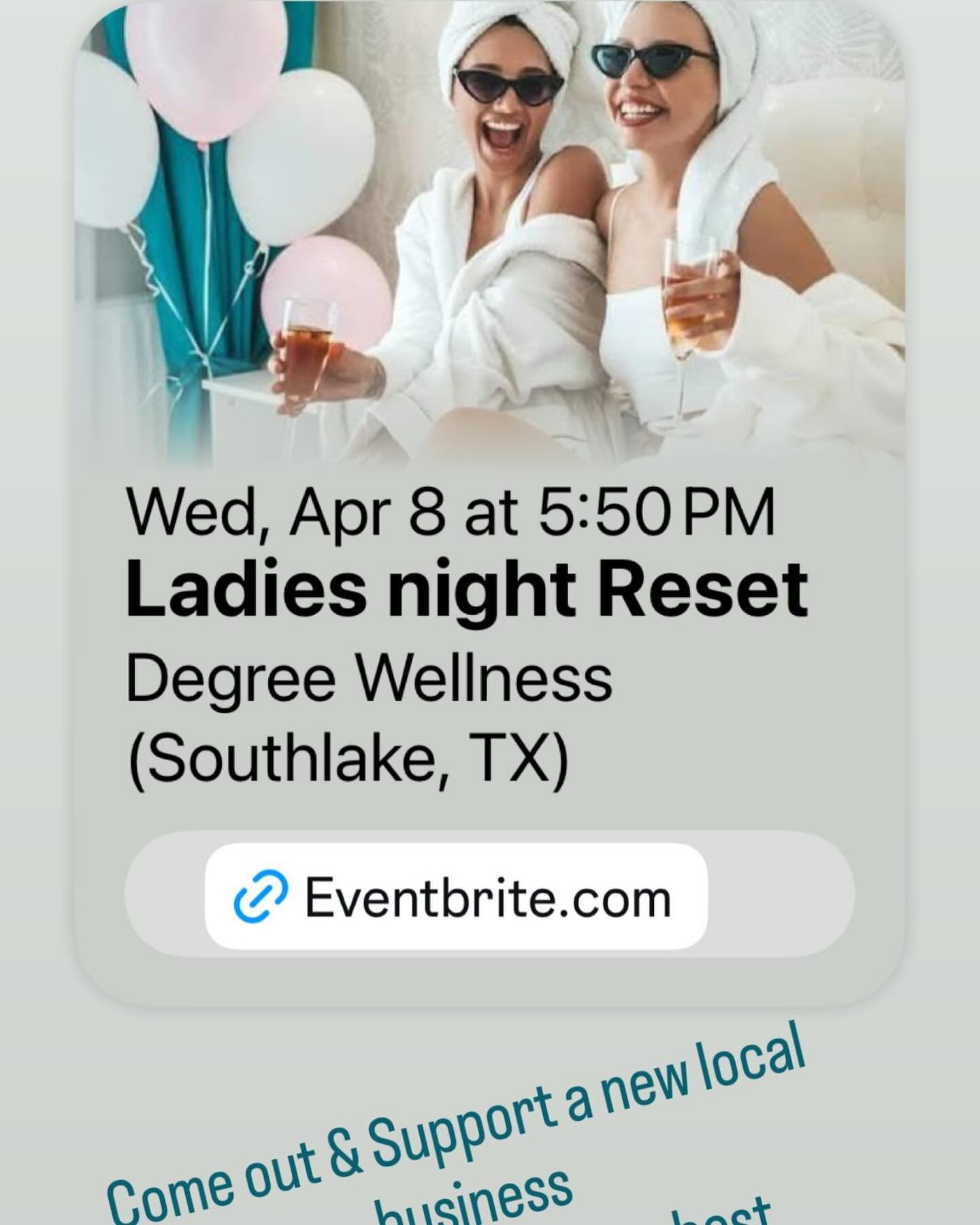 ✨If you enjoy all things health &amp; wellness&hellip; this night is for you&hellip;.

✨Come out &amp; support a new business while trying all services and enjoy some treats. 

✨ $25 includes mini sessions for Red Light, Sauna, Cryotherapy &amp; Leg/