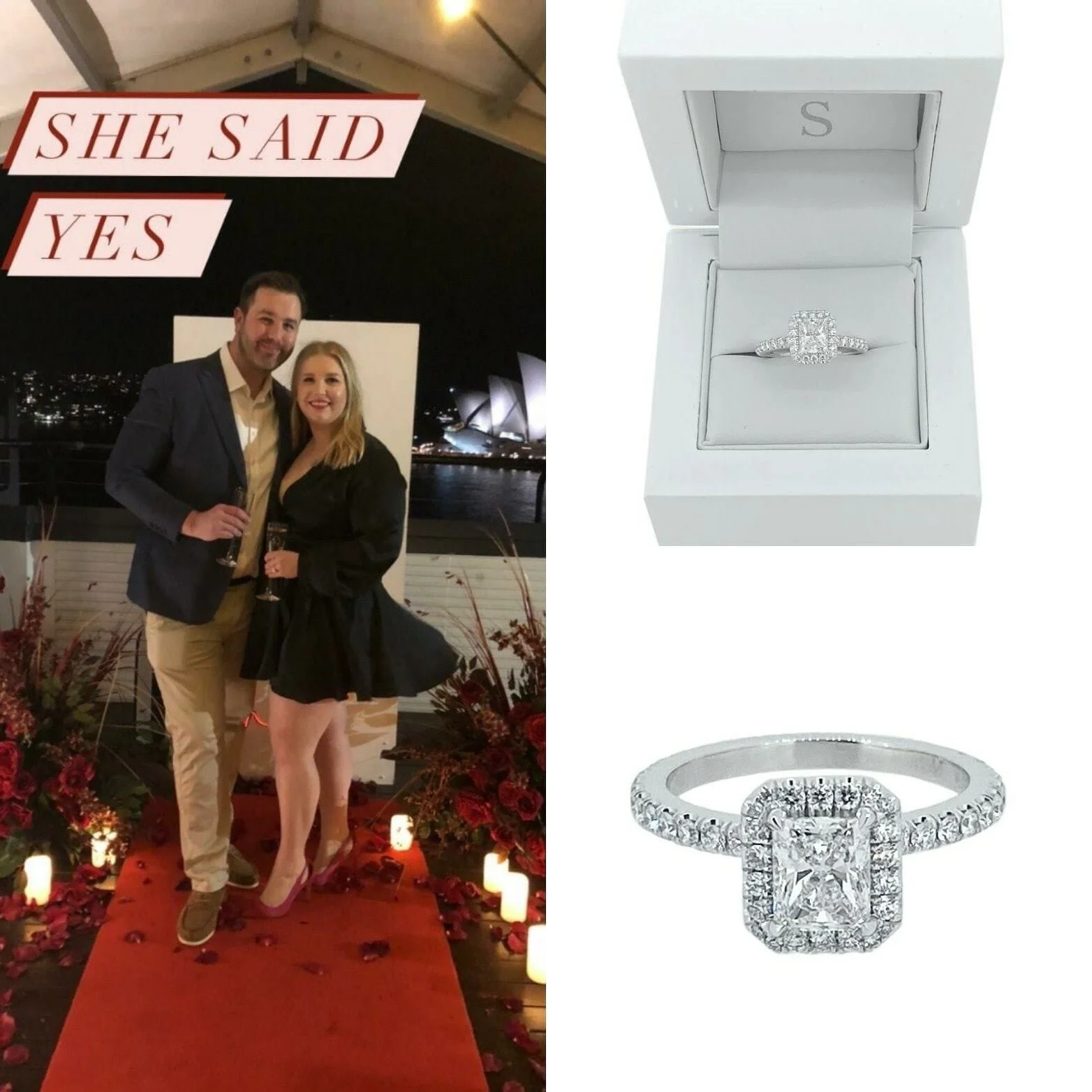 Aplatinum, 1ct radiant GIA certified diamond engagement ring.  This diamond was sourced for the client and engagement ring custom made.  If you need any help creating that perfect ring contact us or visit us instore. 