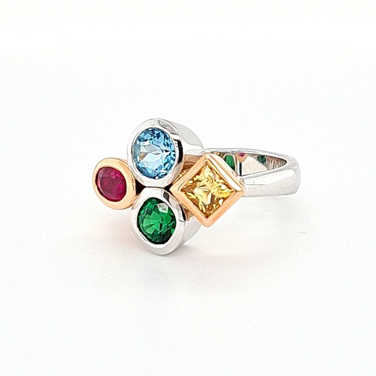 Four Gemstone Stunner