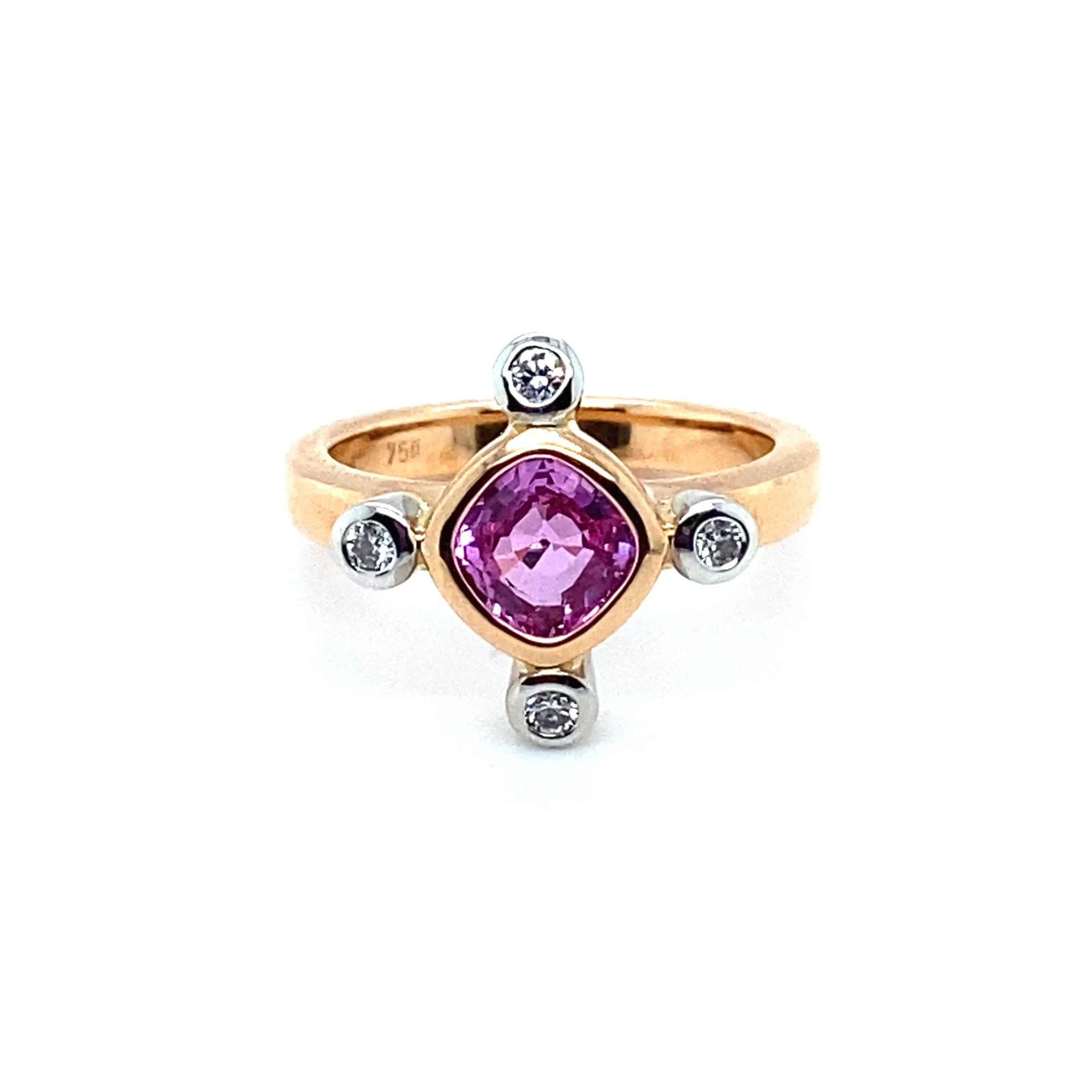 Pink Sapphire Ring