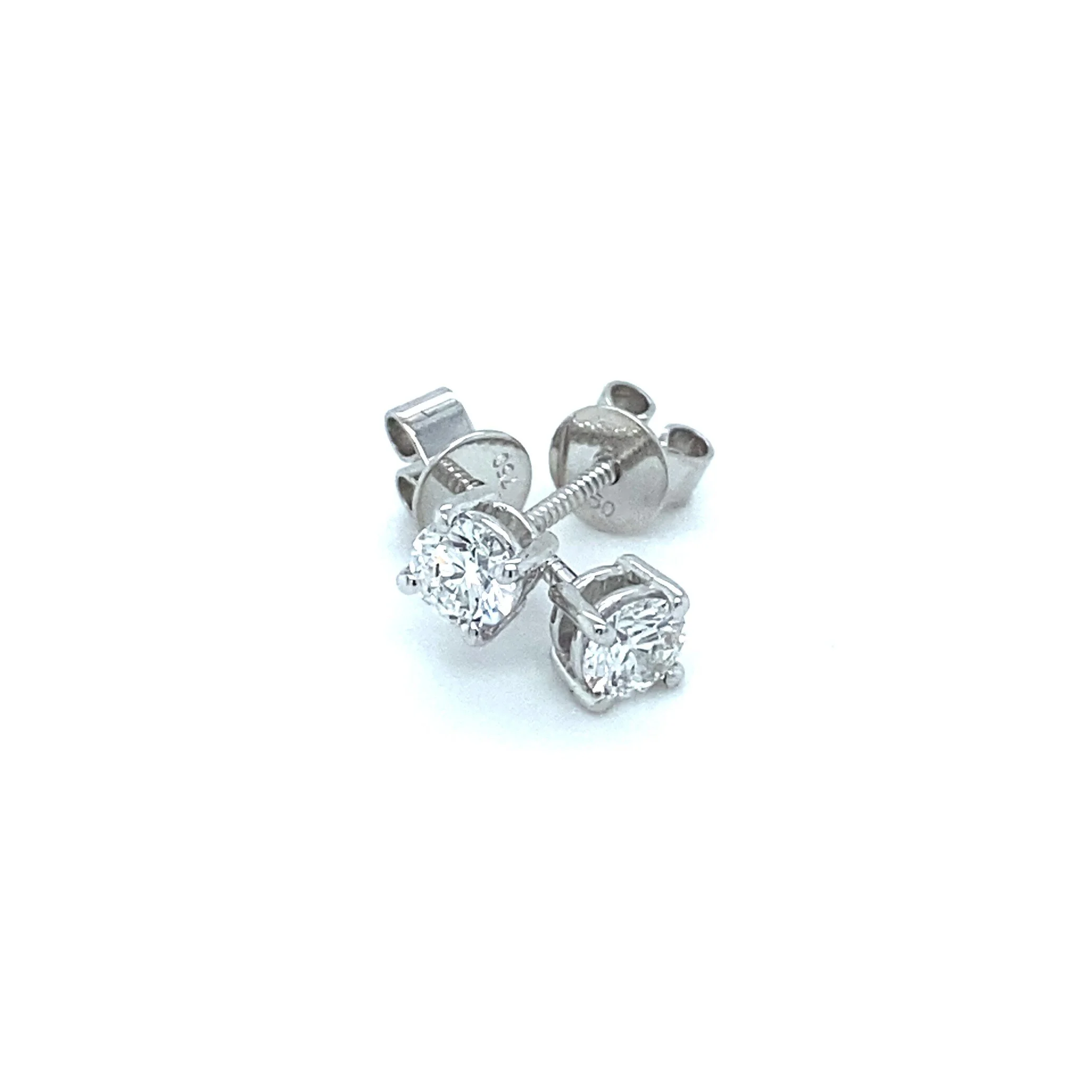 Diamond Stud Earrings