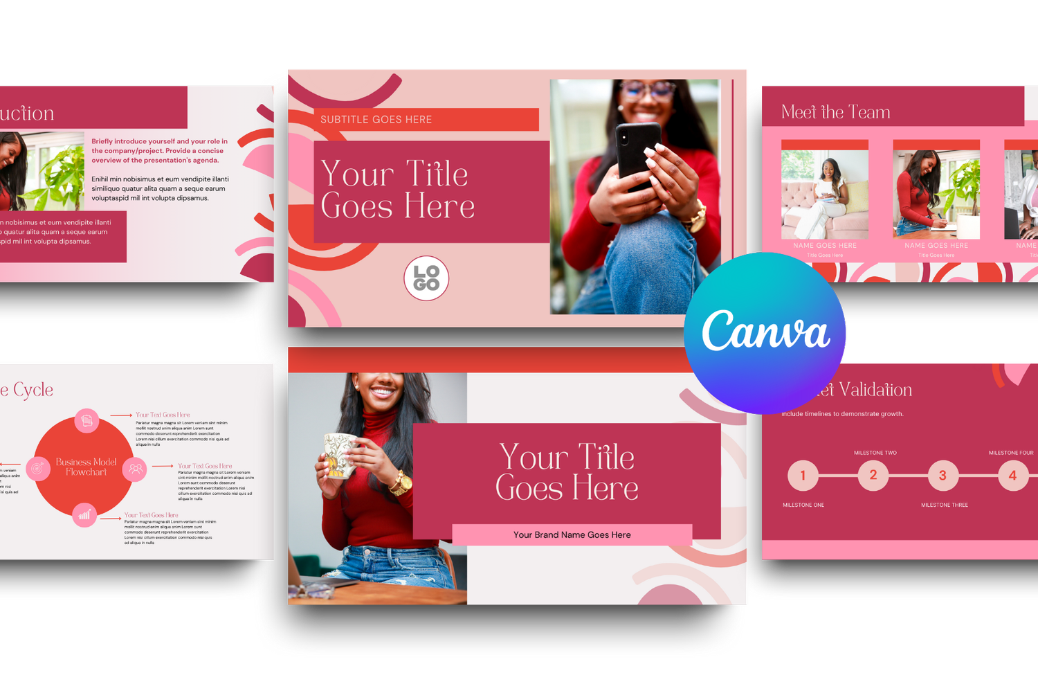 The Best Business Pitch Deck for Canva — Carey Digital