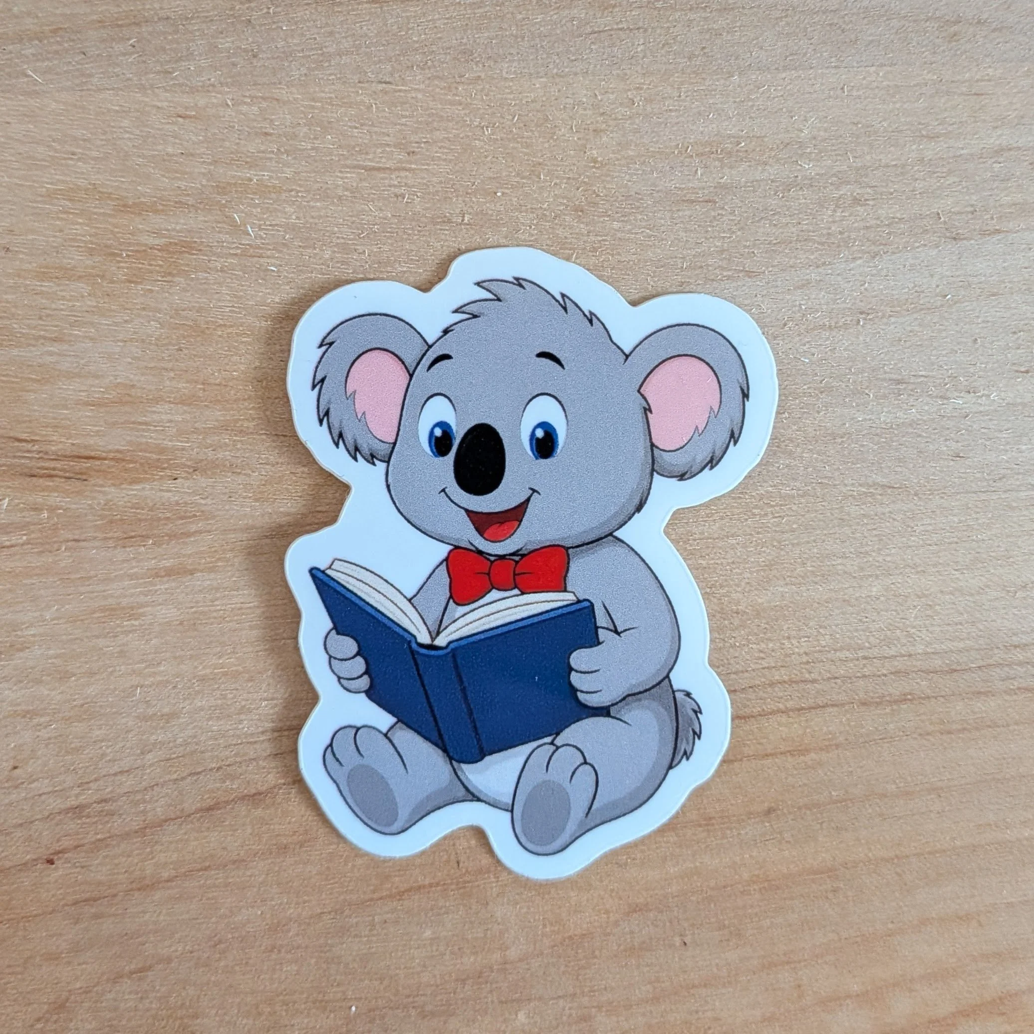 Koala Reader Sticker