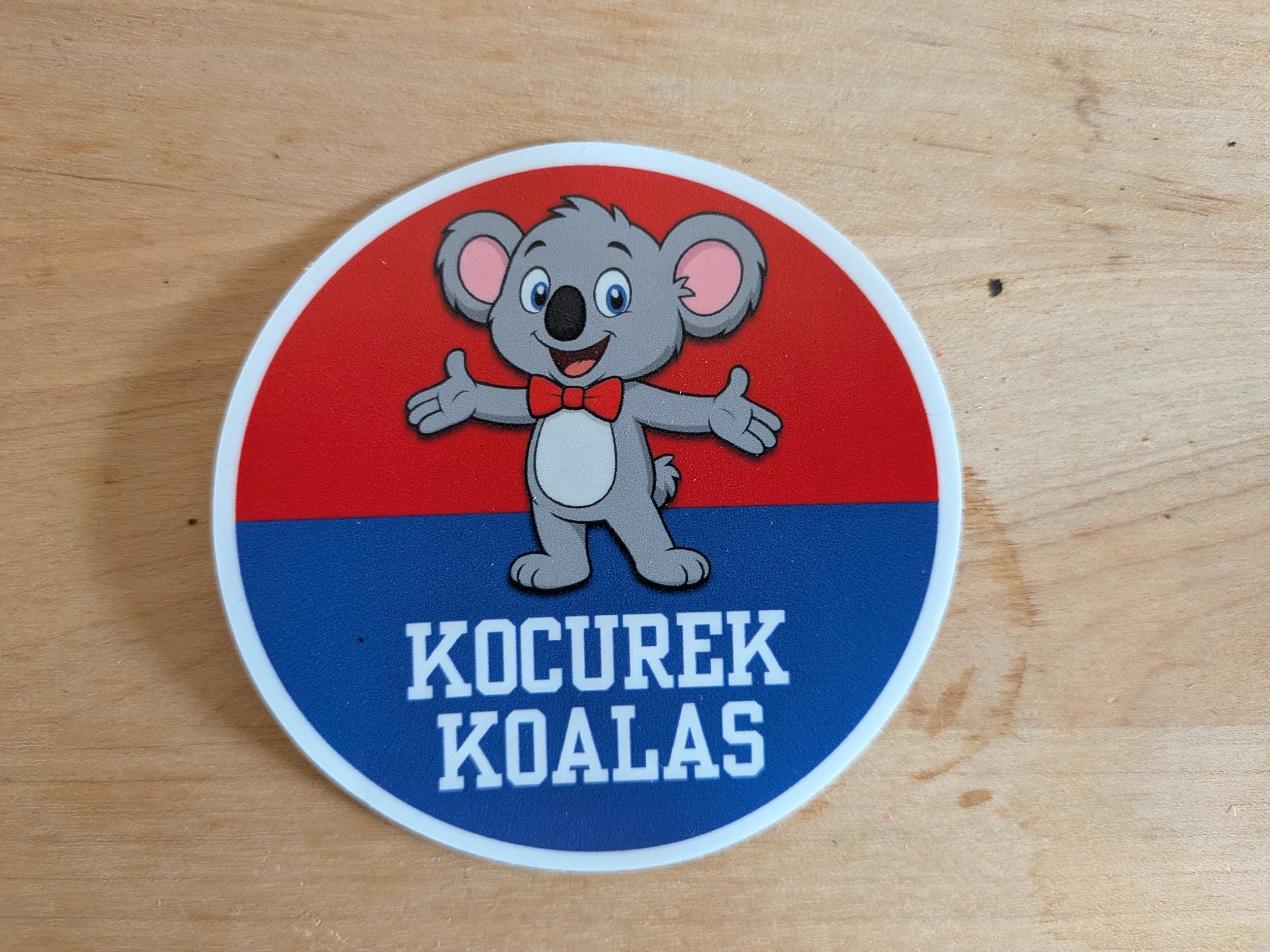 Koala Circle Sticker