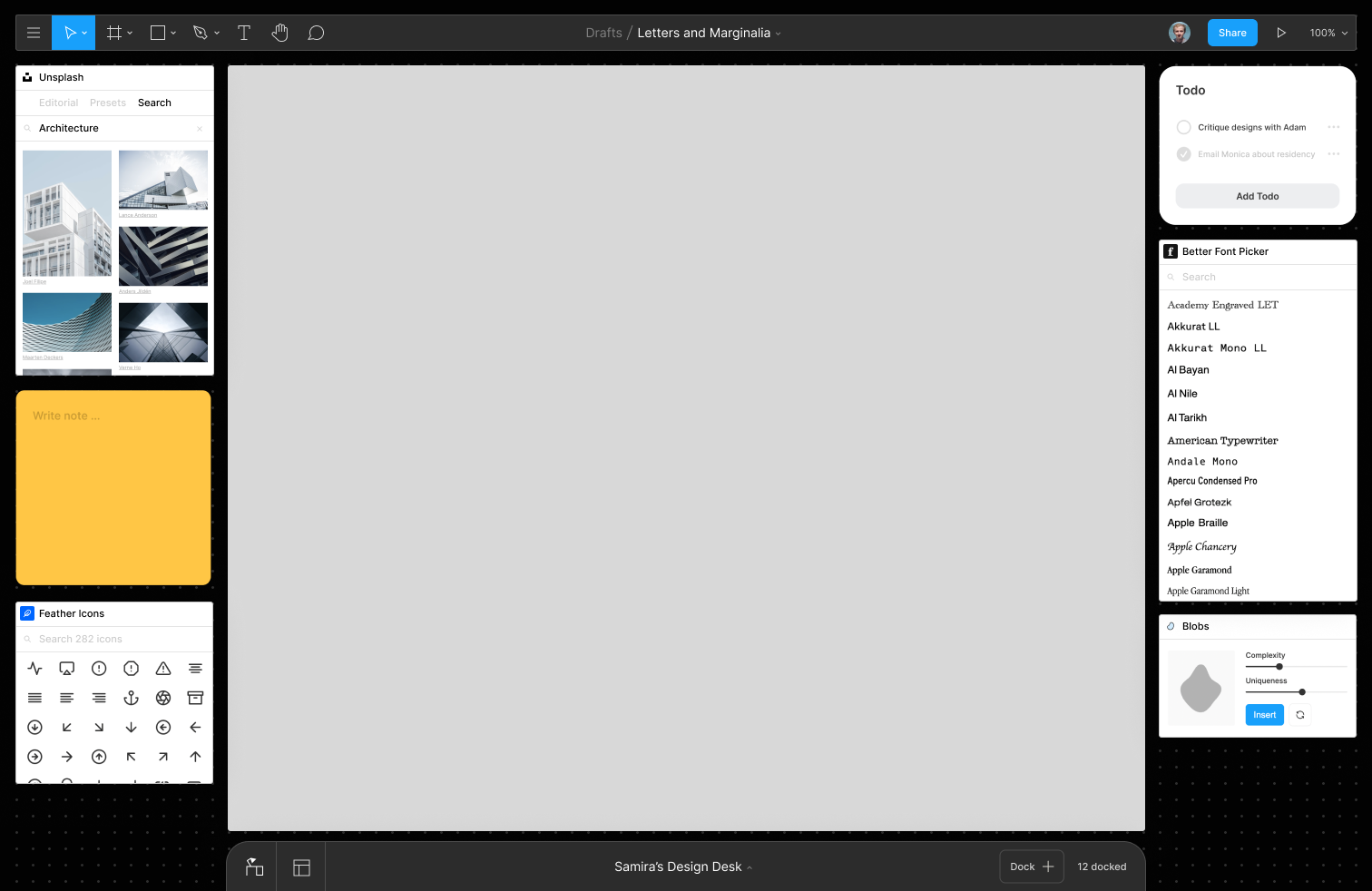 Figma Desk — Jess Wang