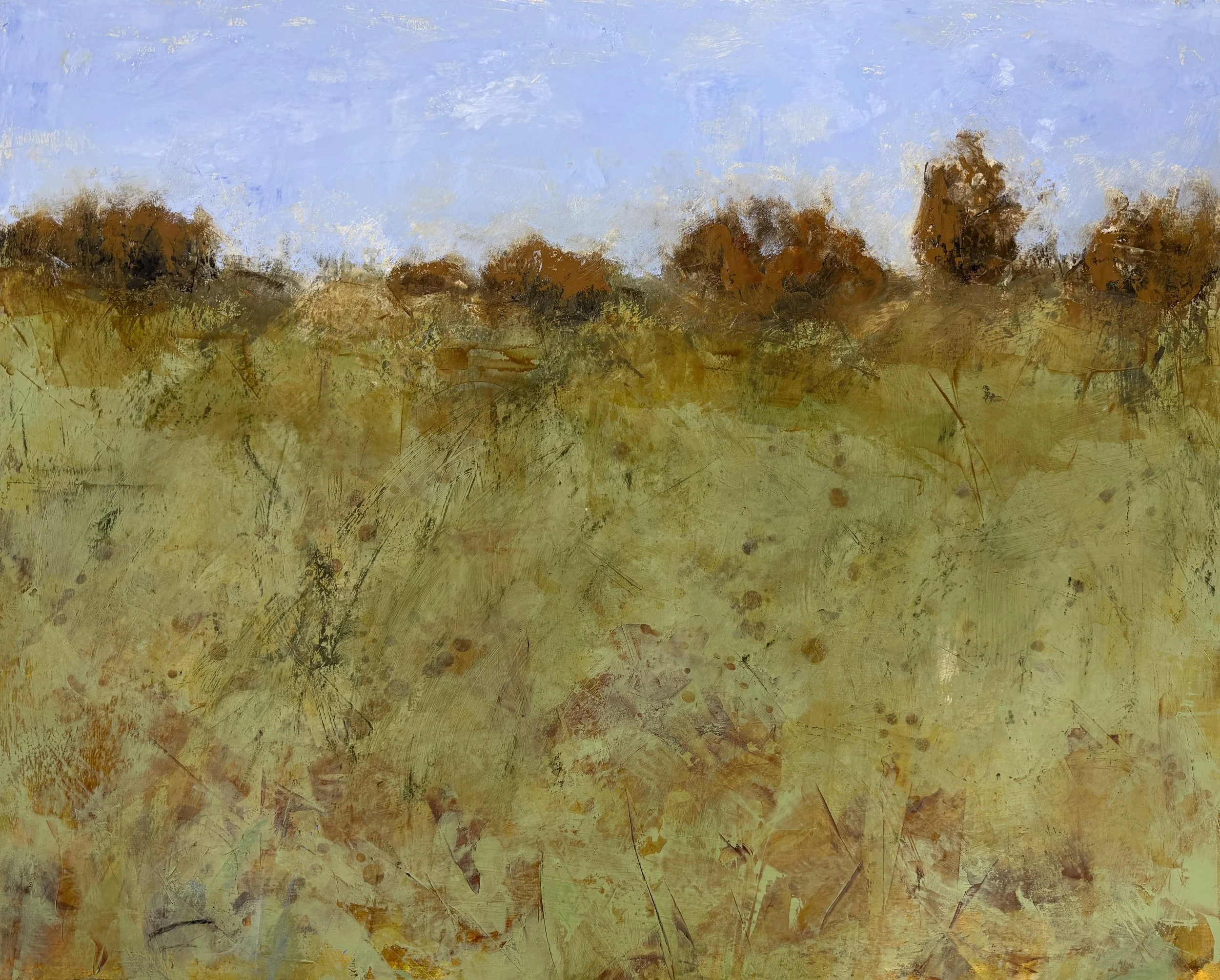 "Soliloquy Between Earth and Sky"  24" by 30"