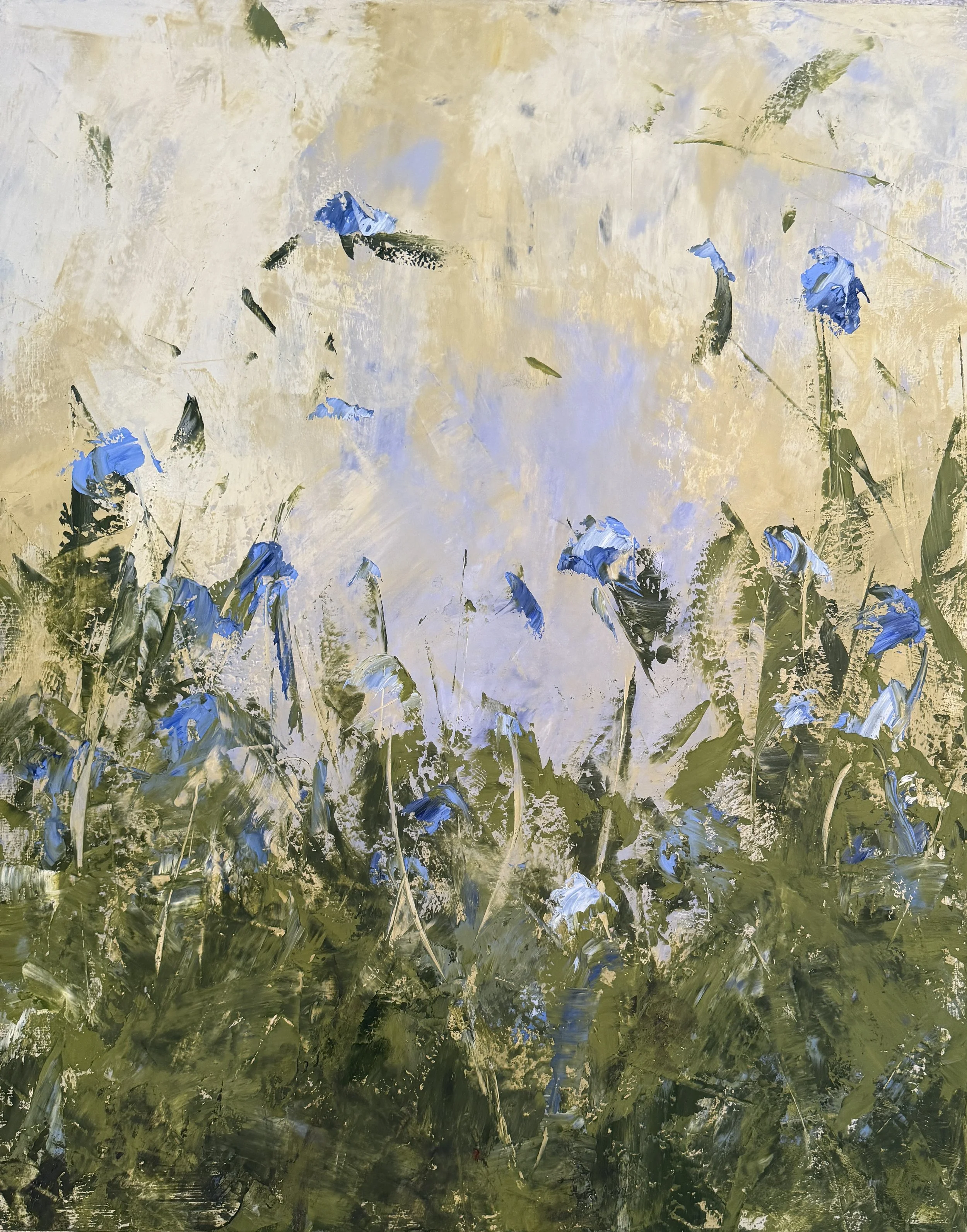"Rhythms of the Garden" 24" by 30"