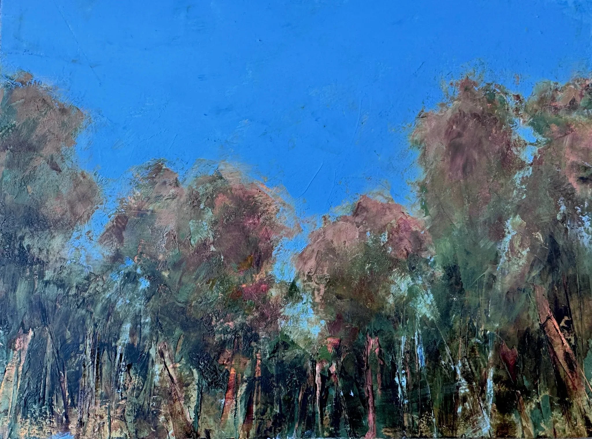 "Forest of the Vivd Deep" 12" x 9"