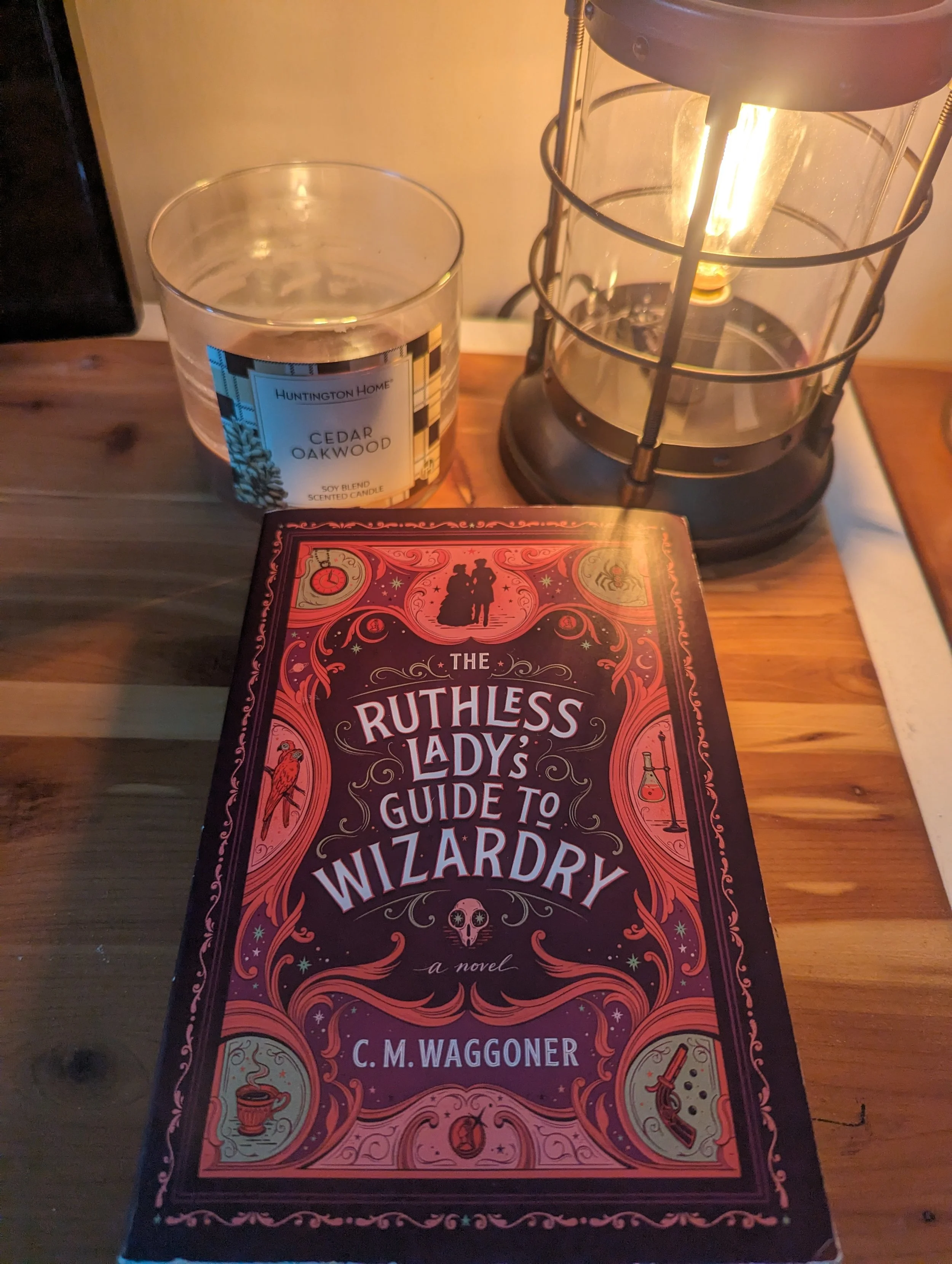 The Ruthless Lady's Guide to Wizardry Book Cover a sapphic gaslamp fantasy novel