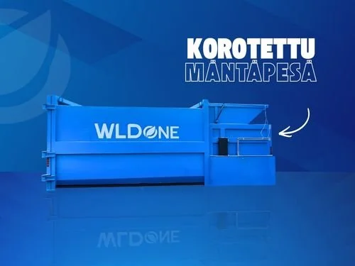 Jätepuristimet korotetulla mäntäpesällä. Mikä ihmeen korotettu mäntäpesä?