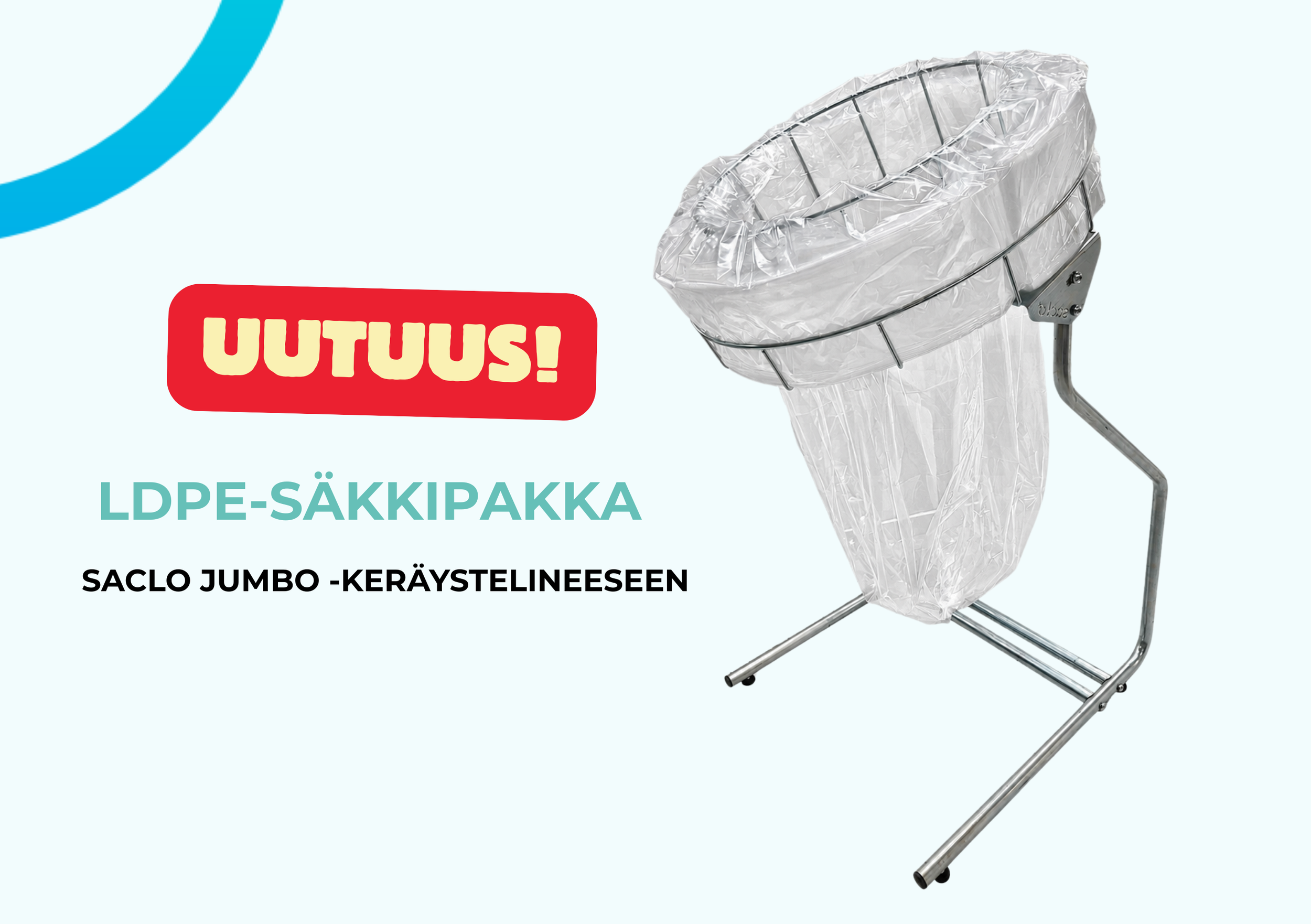 Jumbo Saclo muovinkeräysteline