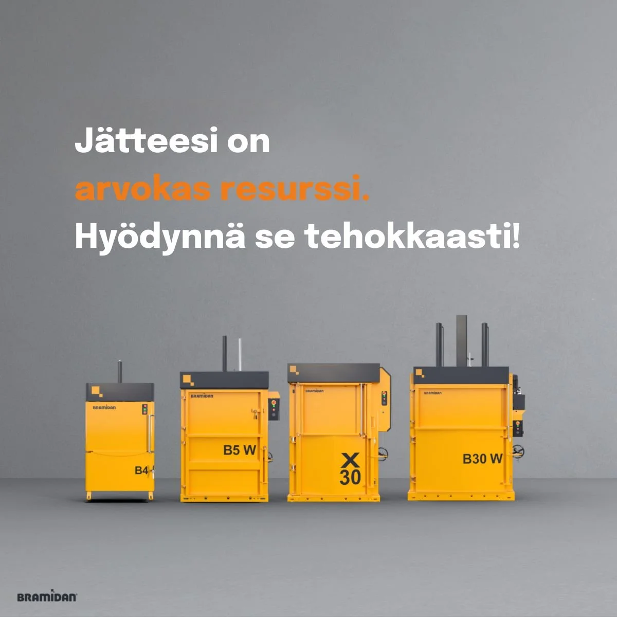 Pahvi ja muovipaalaimet kierrätykseen
