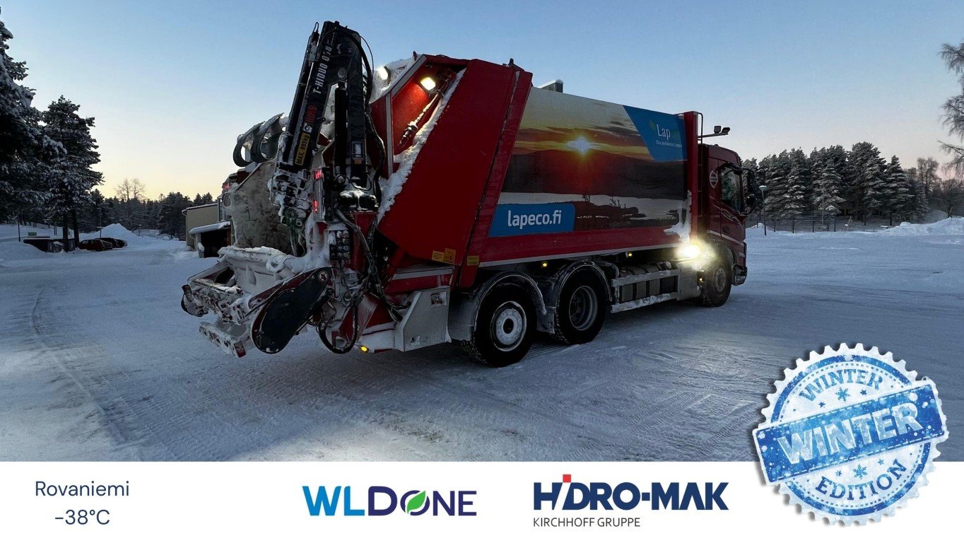 jätepakkaaja talvi rovaniemi