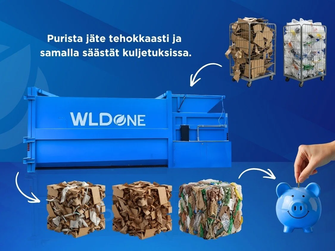 Polttoaineen hinnan noustessa jätteiden tehokas puristaminen on tärkeämpää kuin koskaan.