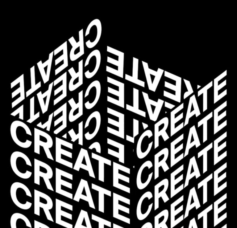 Across the Factory Berlin website kinetic typographic elements from artist Federico Leggio foreground core brand values of creativity, impact and innovation.
