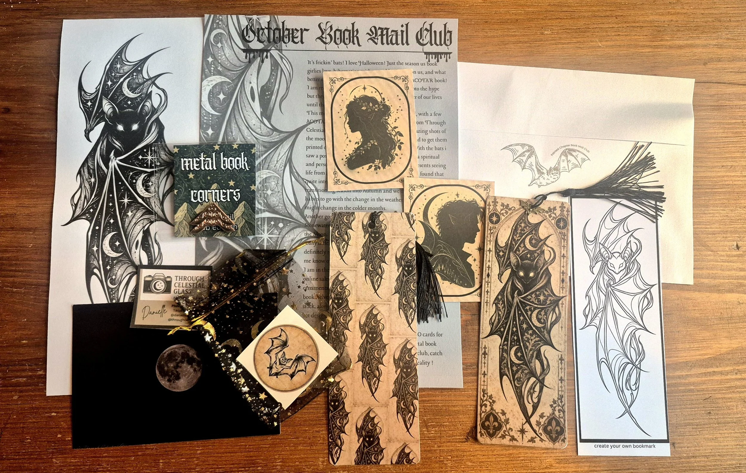 October Bat Book mailing club
