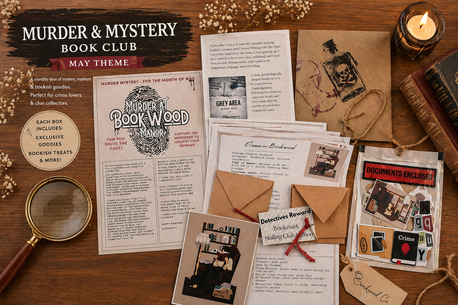 Love Birds &amp; Mystery themes