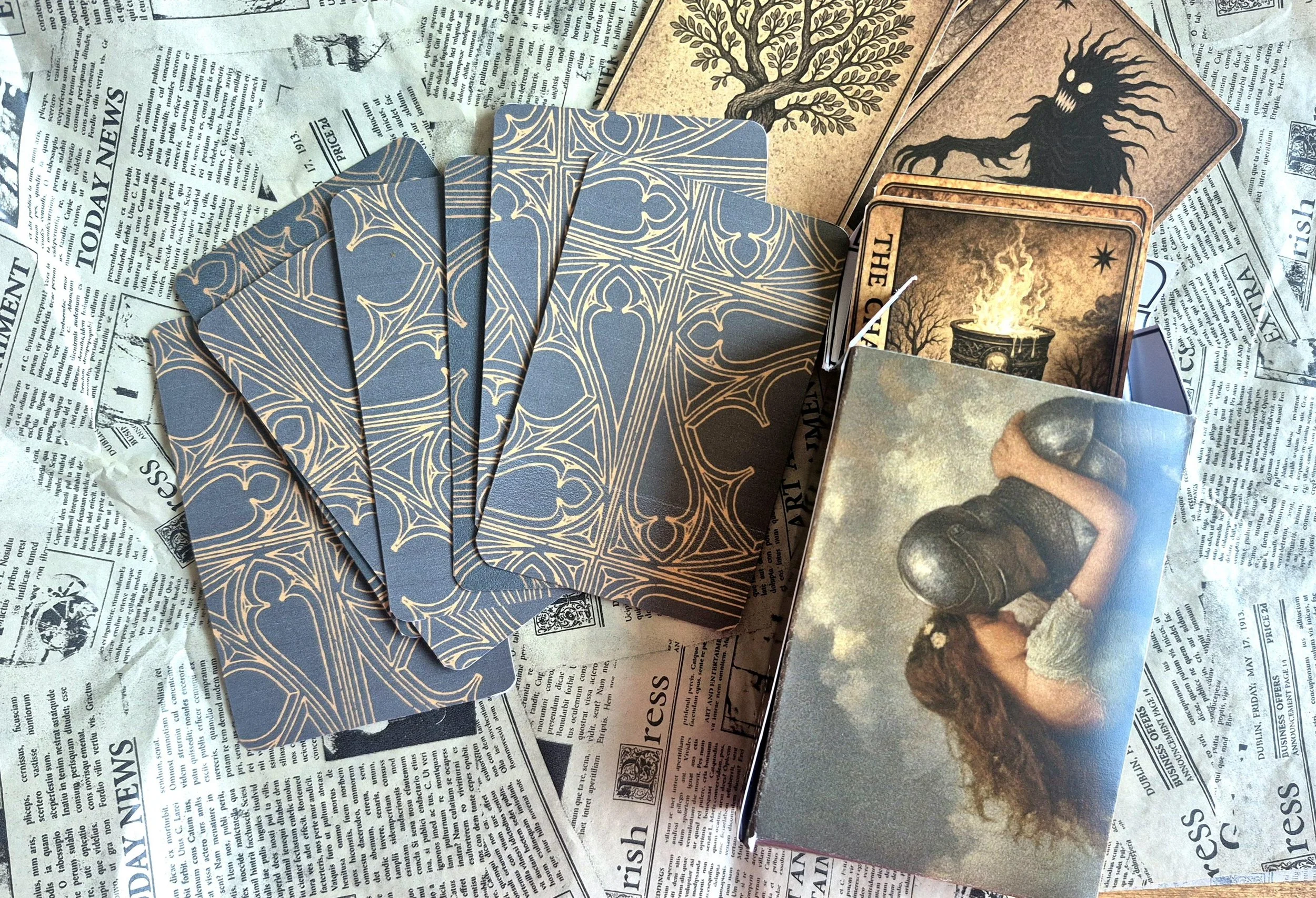 Complete Providence Cards Art Collection – Inspired by One Dark Window
