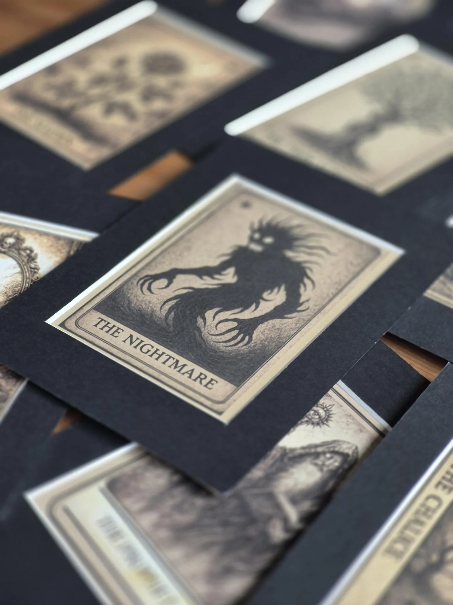 One Dark Window PROVIDENCE CARDS – Full Deck Fantasy Tarot Cards | Gothic Bookish Art | Dark Library Decor | Twin Alders Card, ACEO Cards