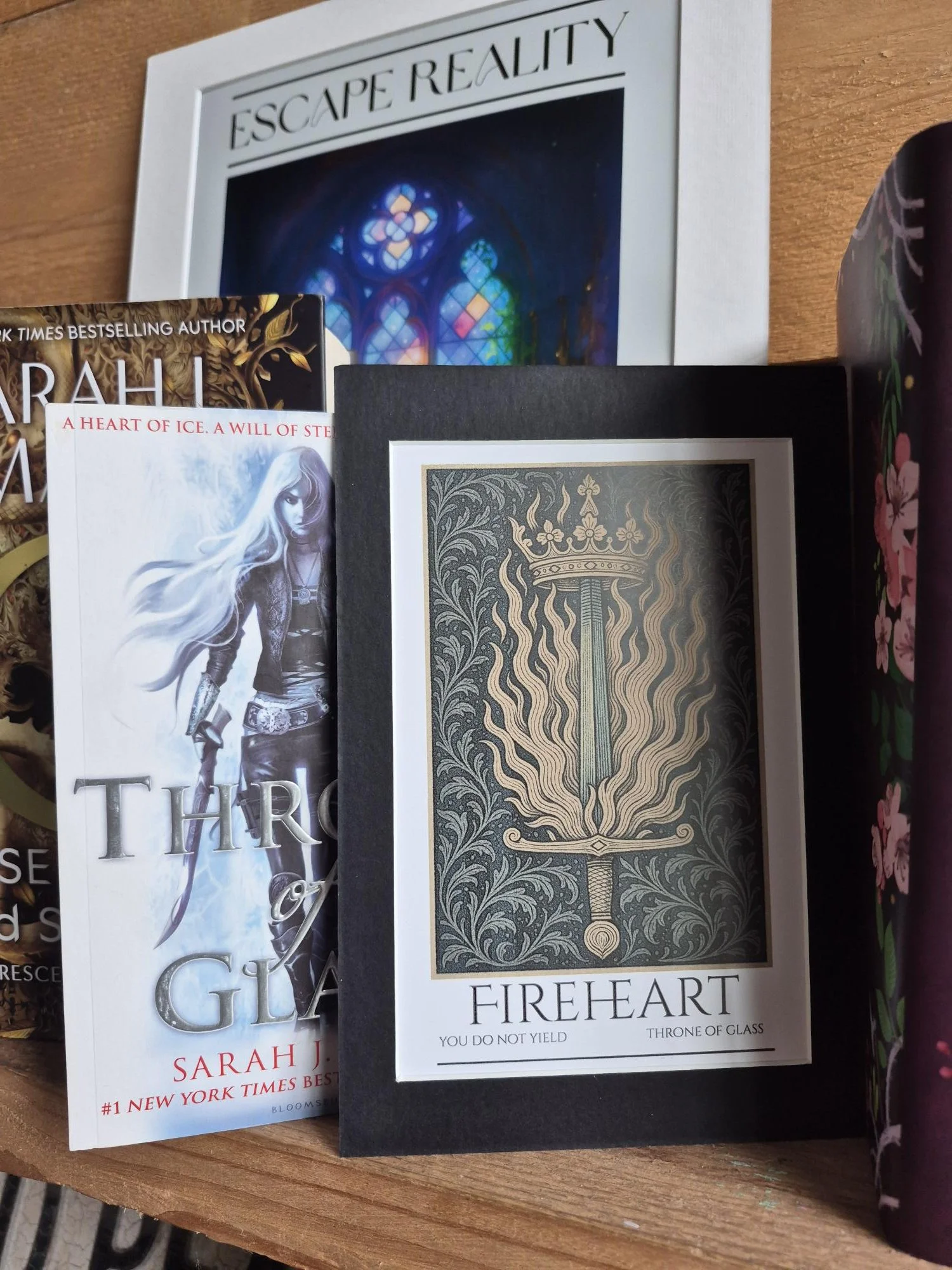 VELARIS FIREHEART Crescent City theme Art, Set of 3! Book Inspired Fan Art Print