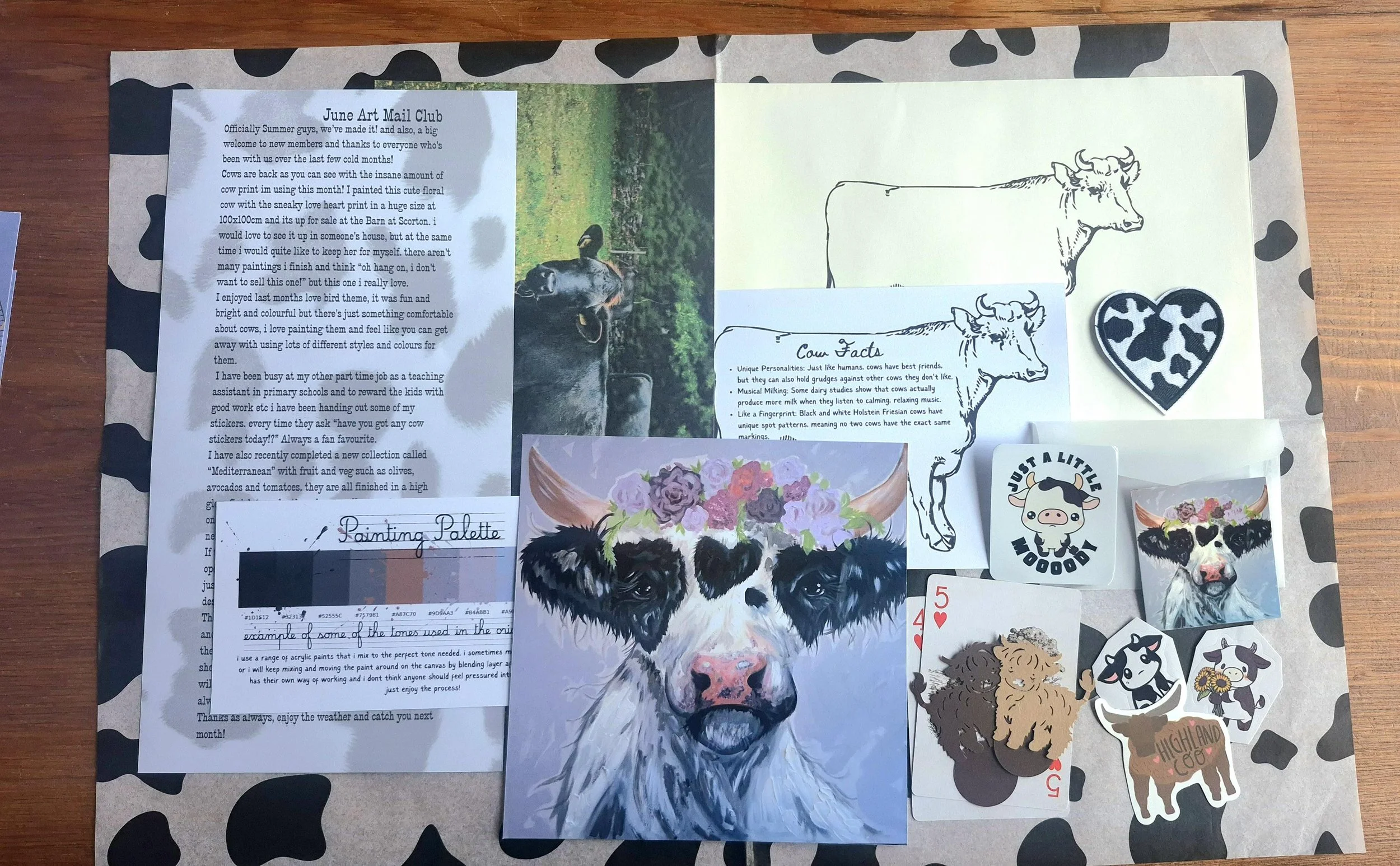 May ART theme mailing club
