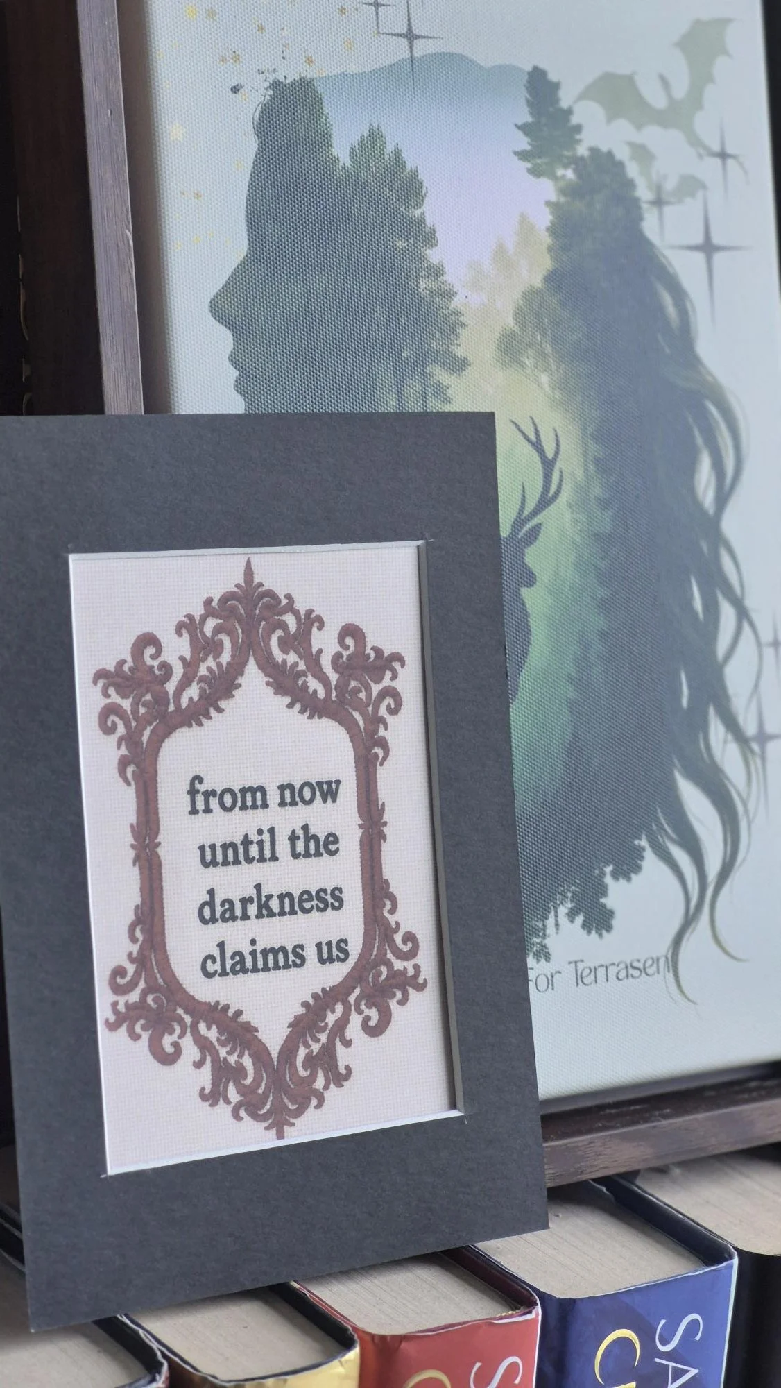 Fantasy Book Quote Print | Manon the 13 witches | TOG Gothic Wall Art | Book Lover Gift