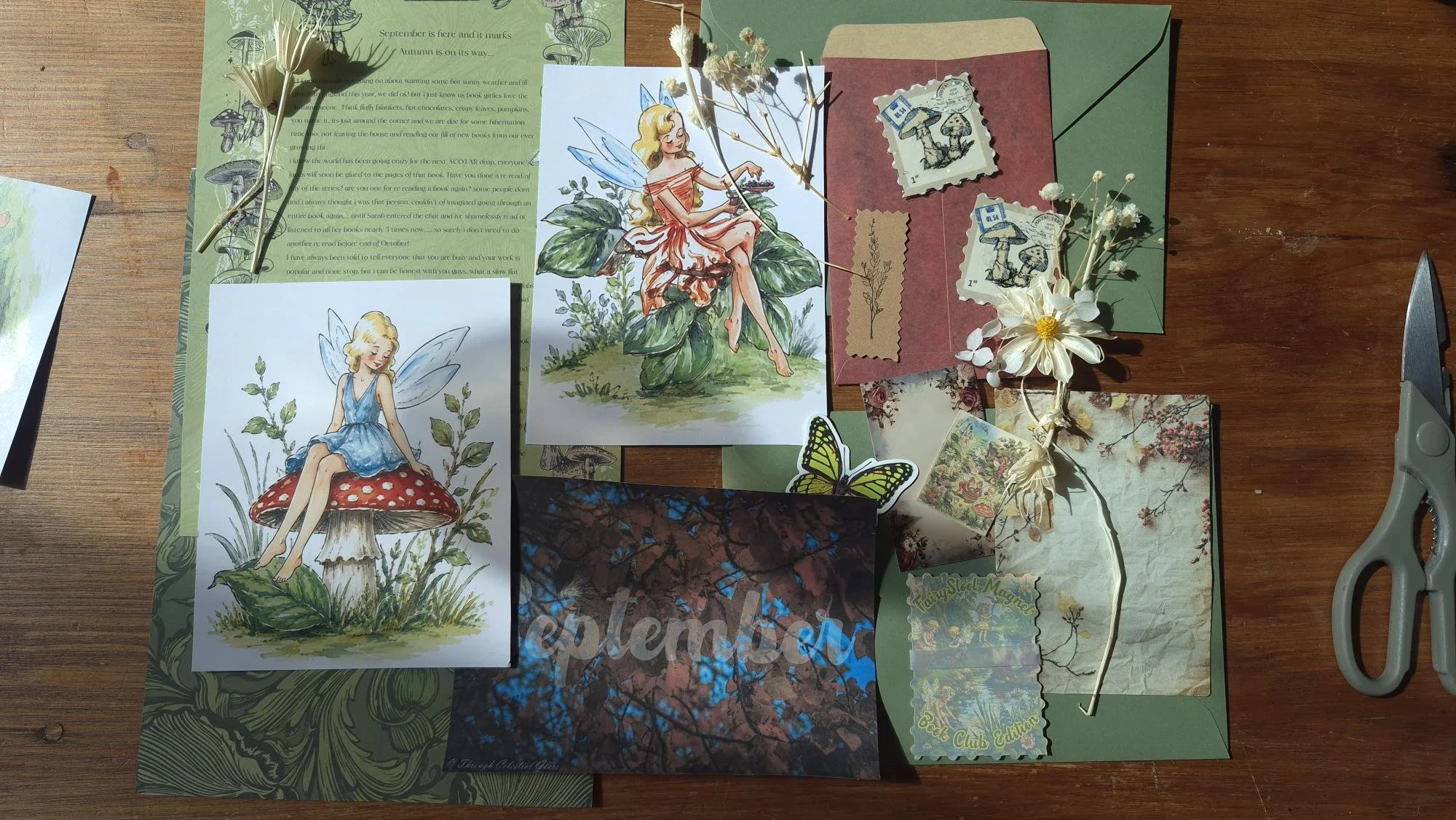 September Fairy Book mailing club