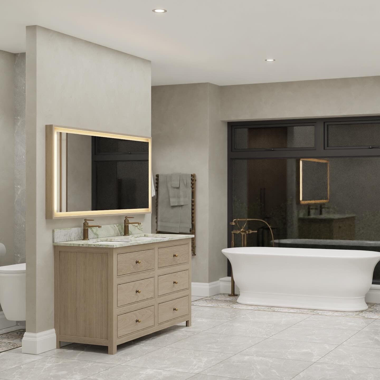 Did you know we can add a CGI to your Gold E-Design package? To fully visualise your space why not add a CGI (Computer Generated Image) and see your space come alive ✨

#bathroomcgi #interiordesign #edesign #interior #bathroomdesign #bathroom #bathro