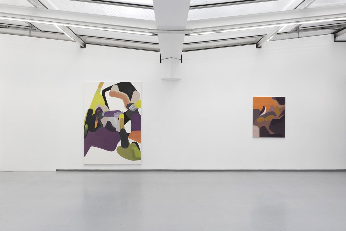 Exposition de l'artiste peintre Isabel Michel, à la galerie Valentin, le 17 septembre 2019 à Paris 