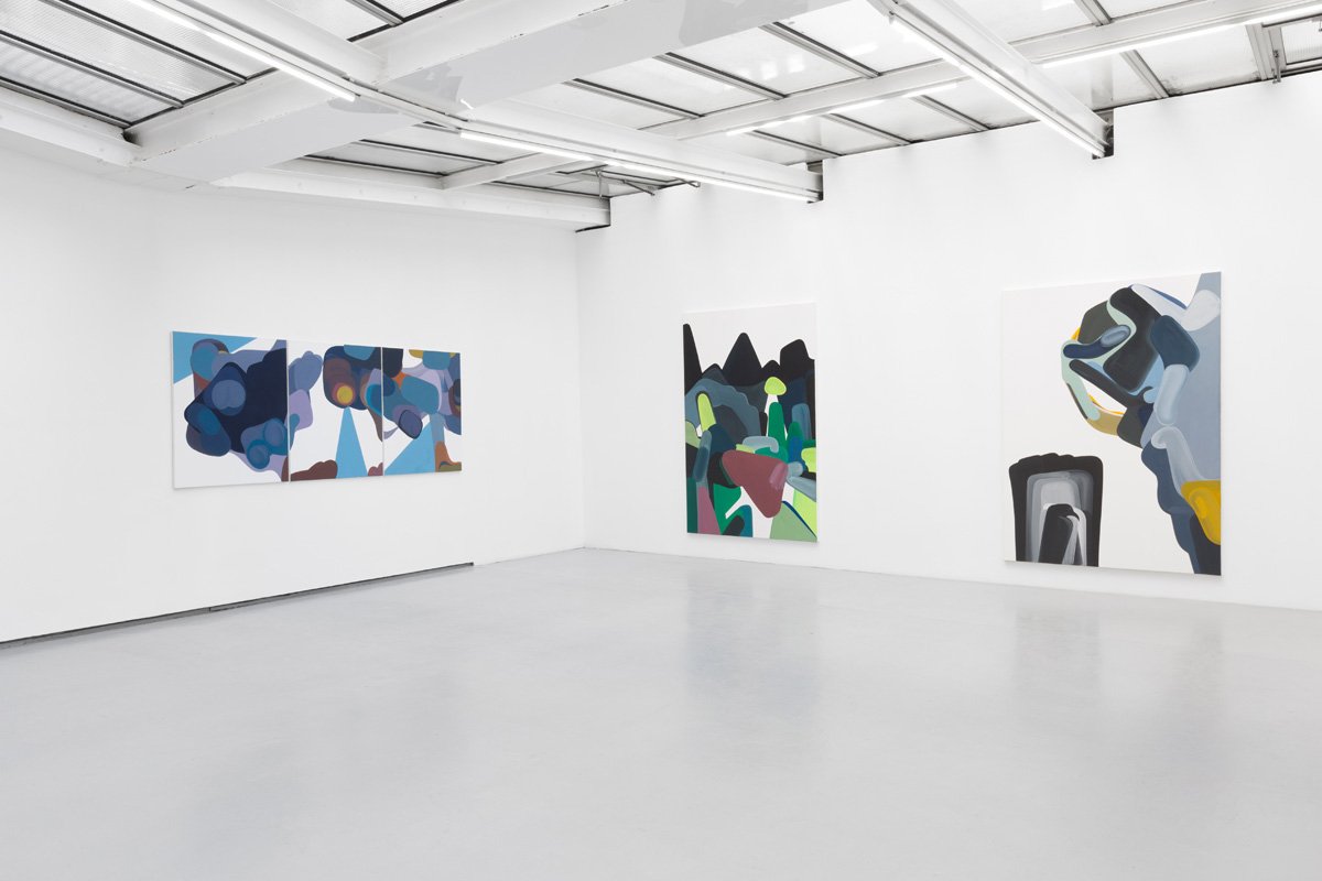  Exposition de l'artiste peintre Isabel Michel, à la galerie Valentin, le 17 septembre 2019 à Paris 