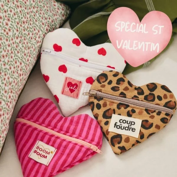 Pochette coeur