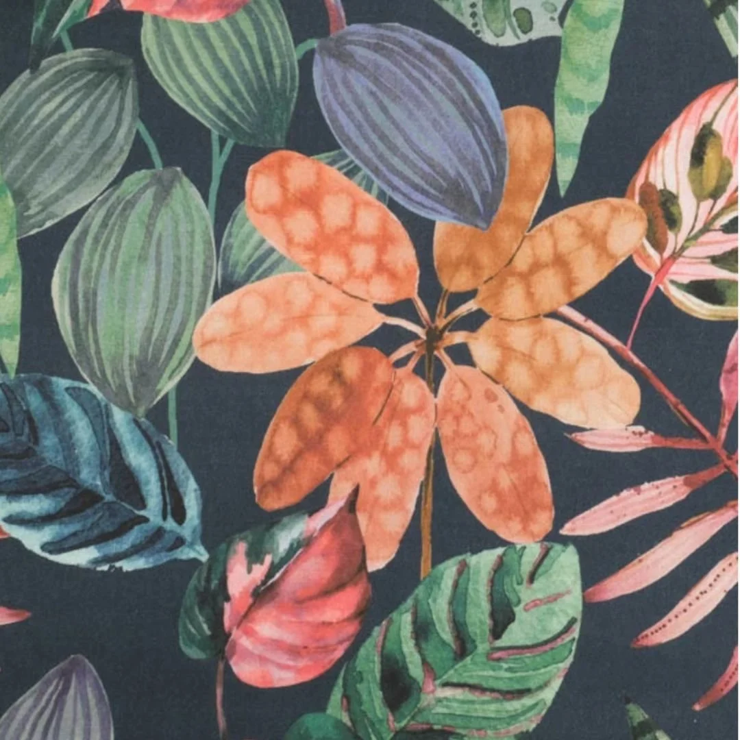 Tissu fleurs exotique Kaïa
