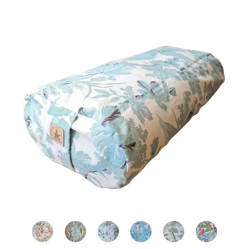 Bolster de yoga upcyclé