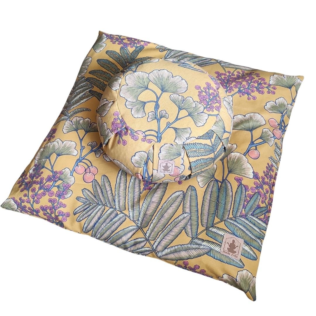Zafu et zafuton Yoko