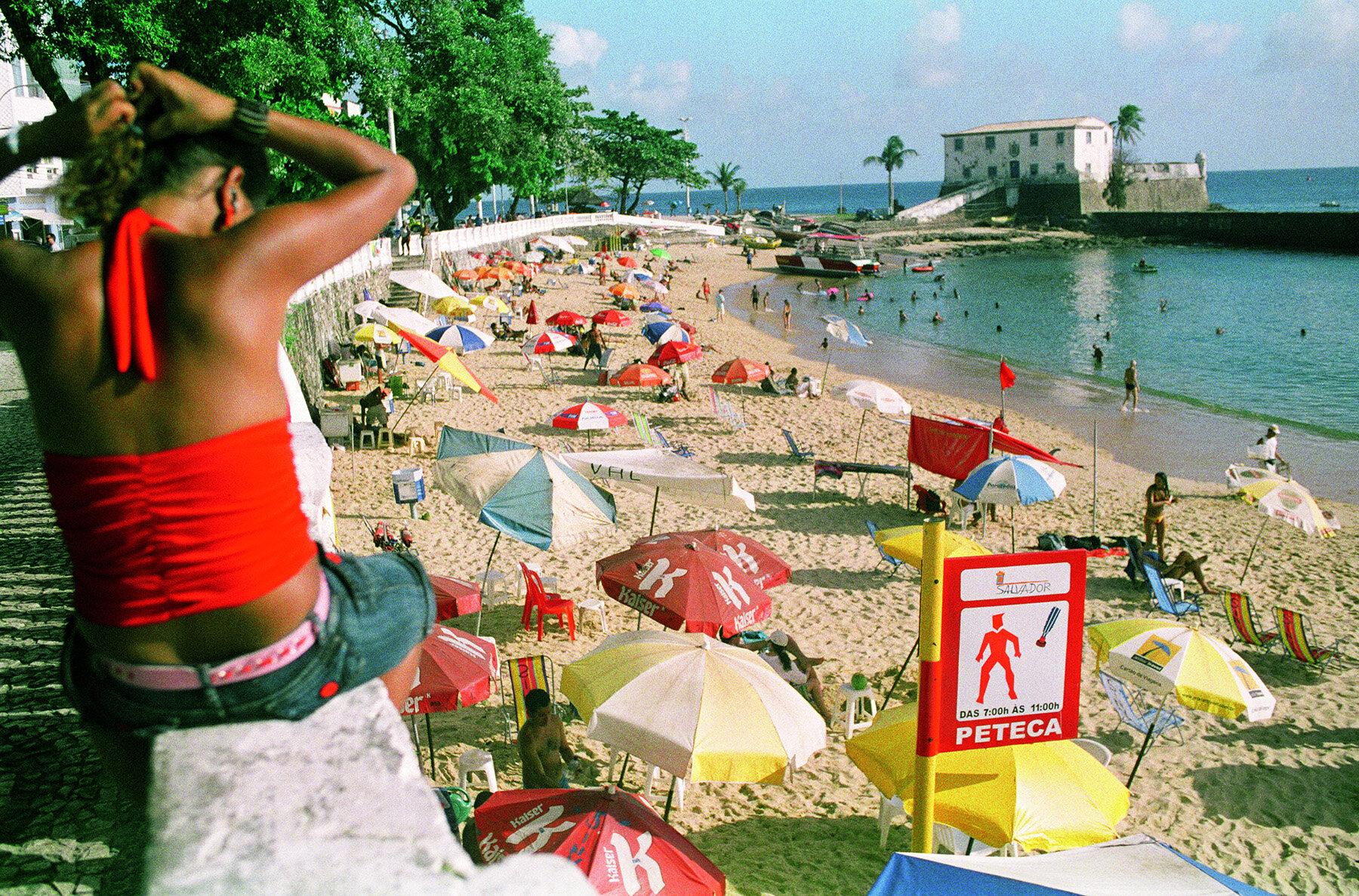  Plage centrale de Salvador. 