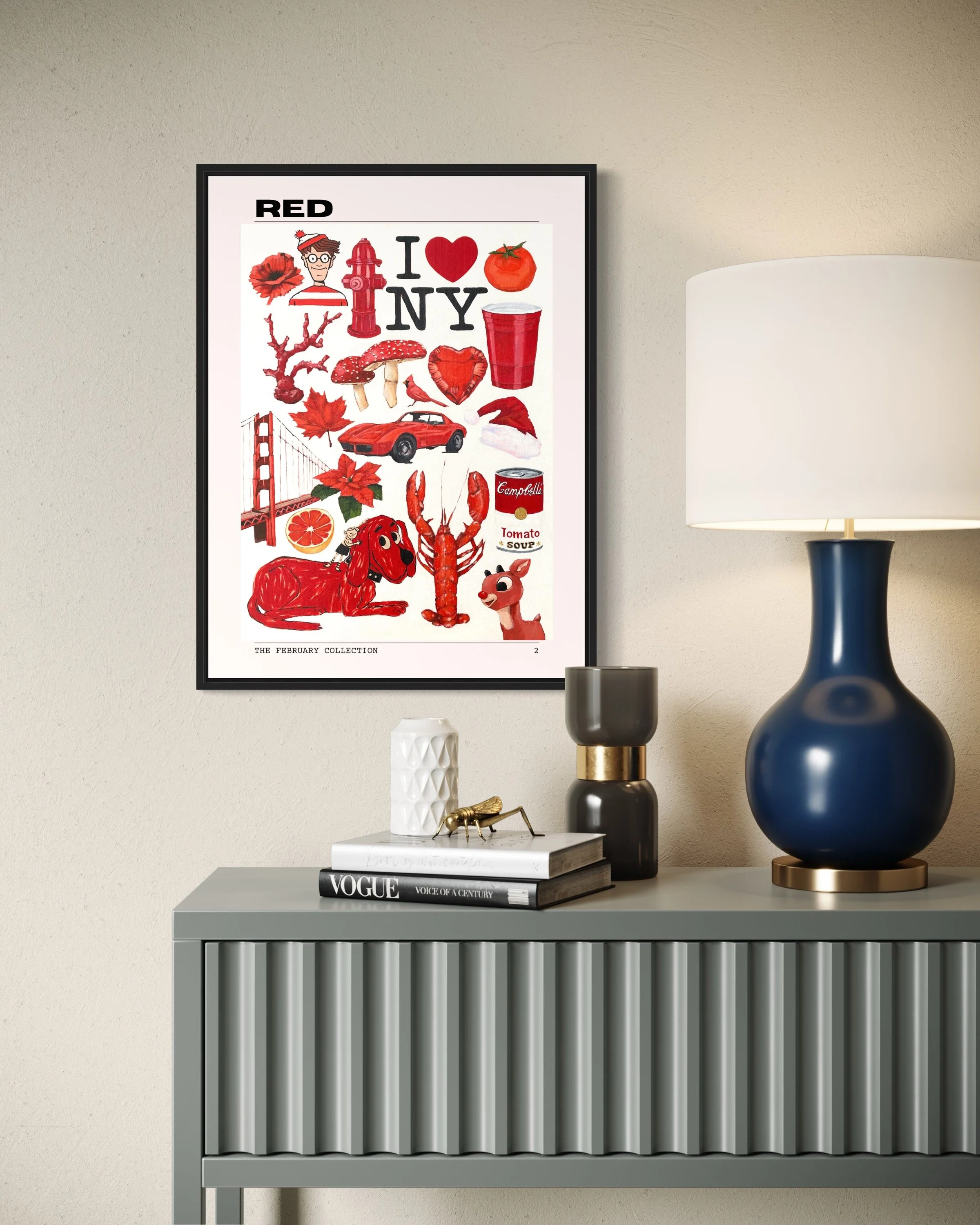 RED February poster