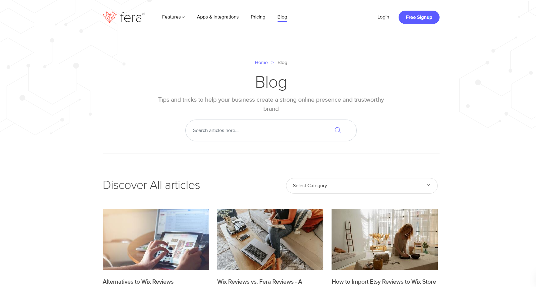 Blog Page