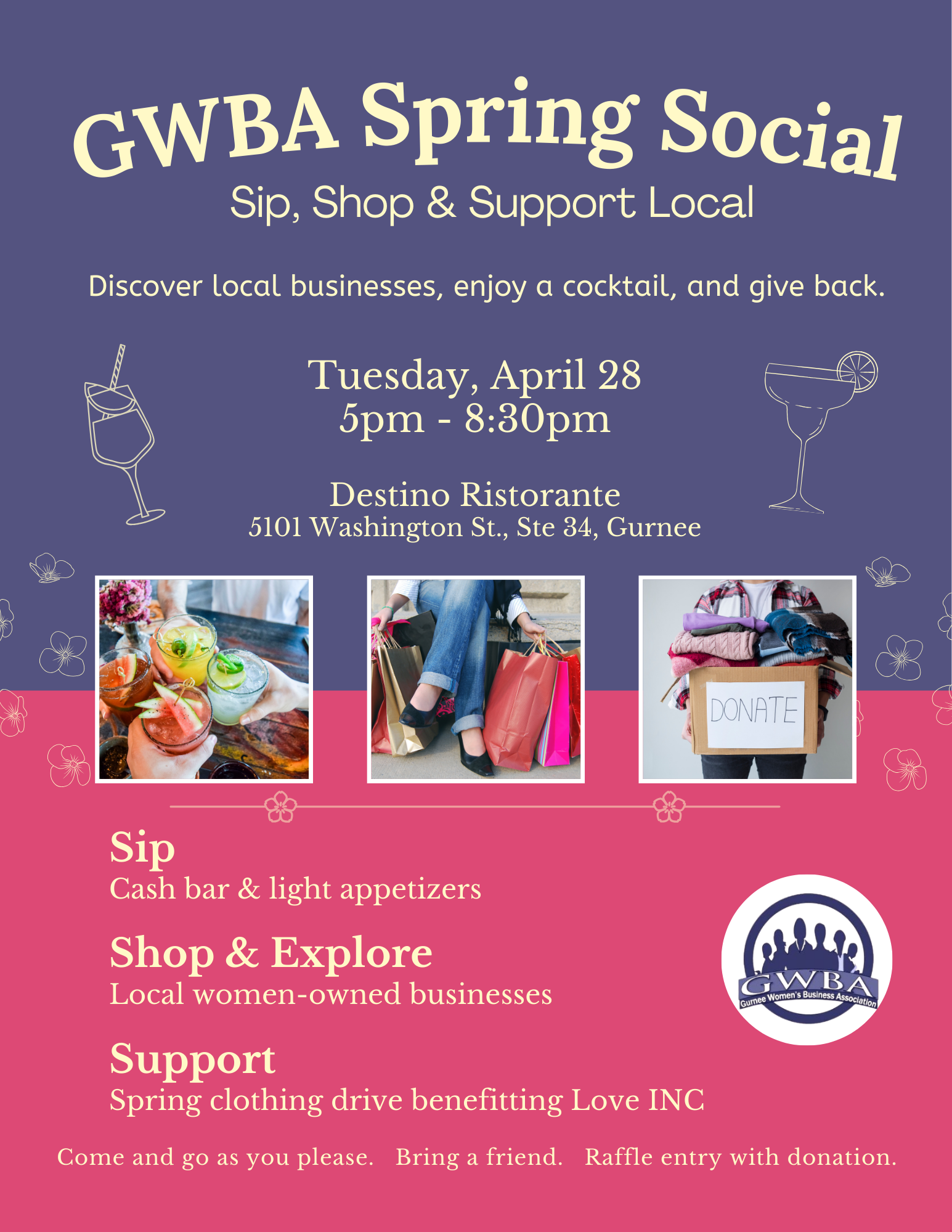 GWBA Spring Clothing Drive & Vendor Fair