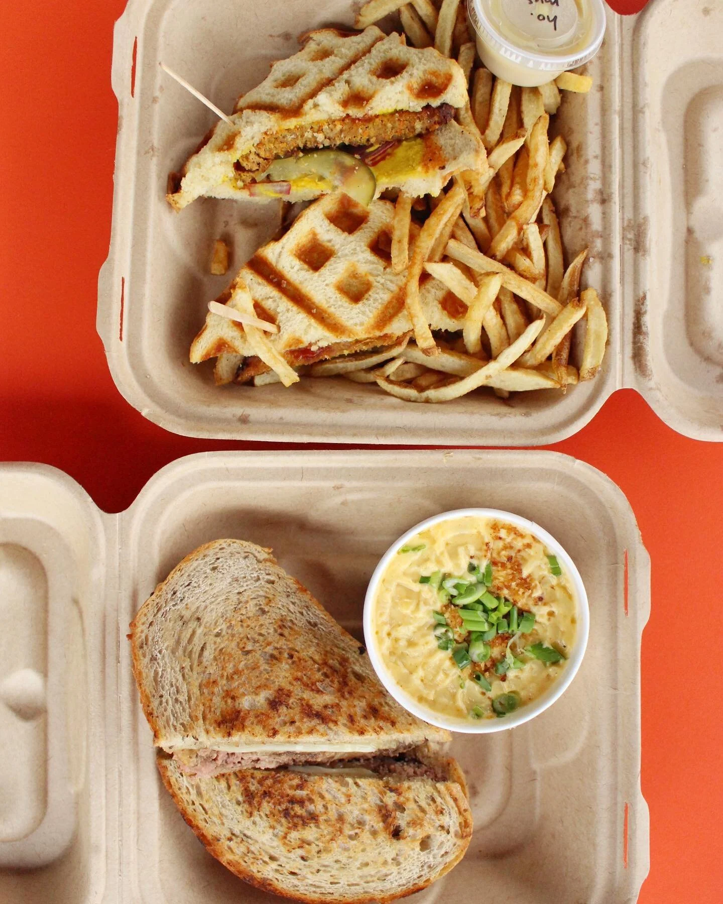 We&rsquo;re officially reopened for dine-in, delivery and takeout today! Come see us and have lunch on the patio 🍔