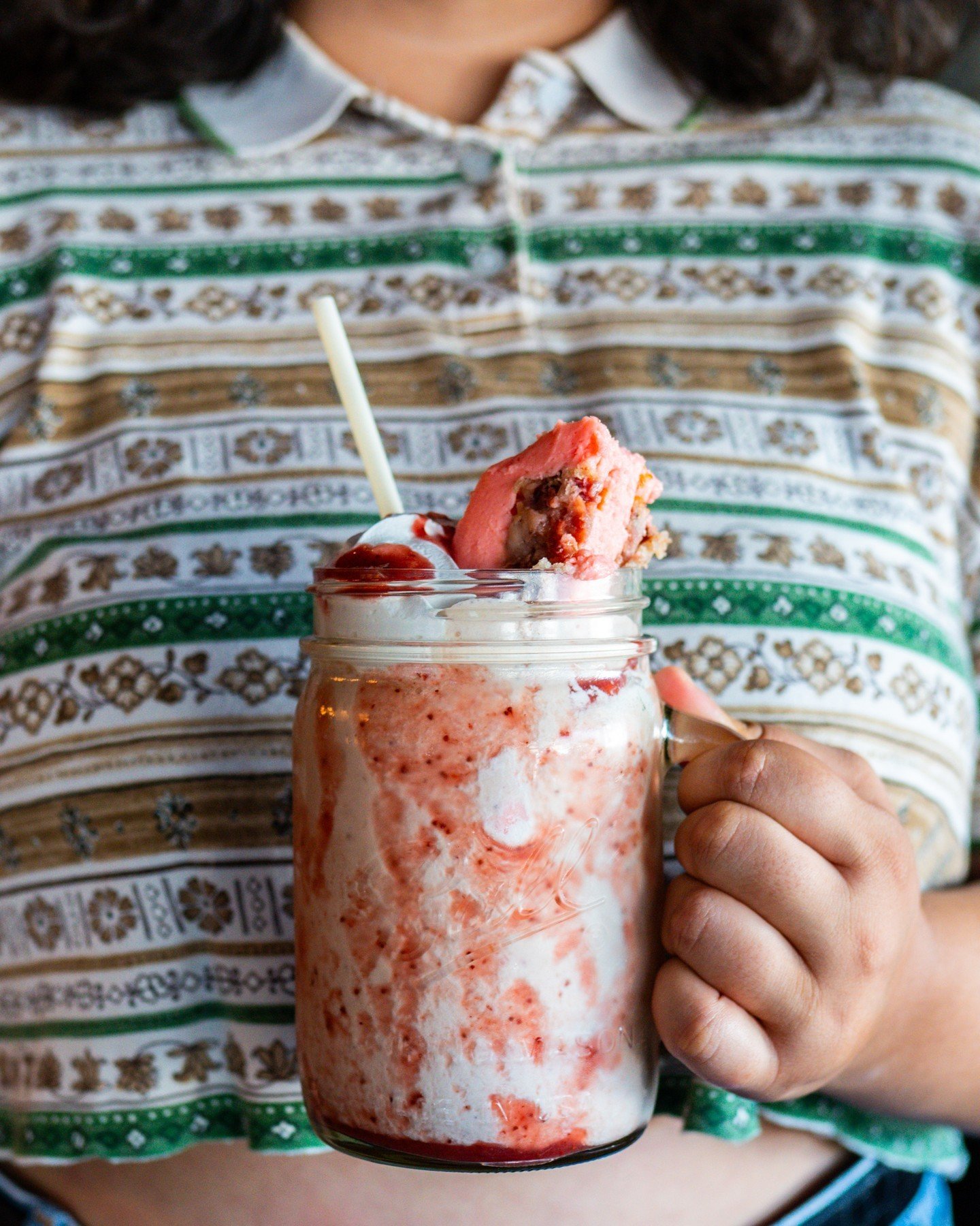 The munchies don't stand a chance against this Diner Favorite &mdash; the Strawberry Cake Shake made with @irenesaustin Strawberry Cake! 🍰✨🍓

#24Diner #IrenesAustin #CultureMapAtx #EatDrinkAustin #DowntownAustin #AtxDesserts #EatMunchies #512Bites