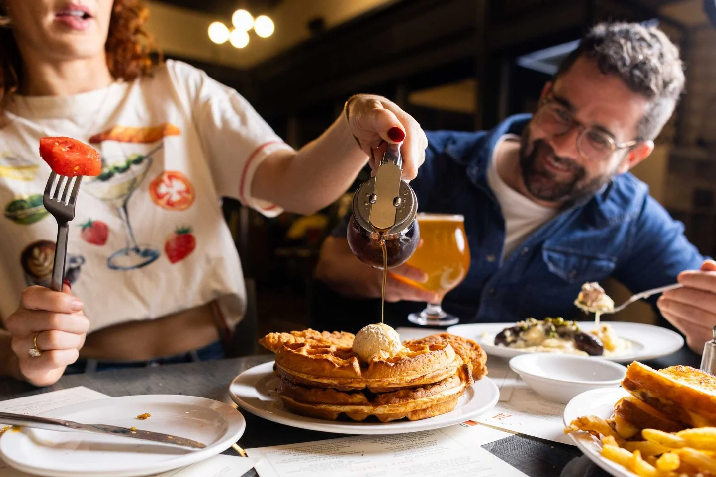 Chicken and waffles appreciation post. No notes.

#24Diner #ChickenAndWaffles #AustinEats #ATXFoodies #BrunchATX2